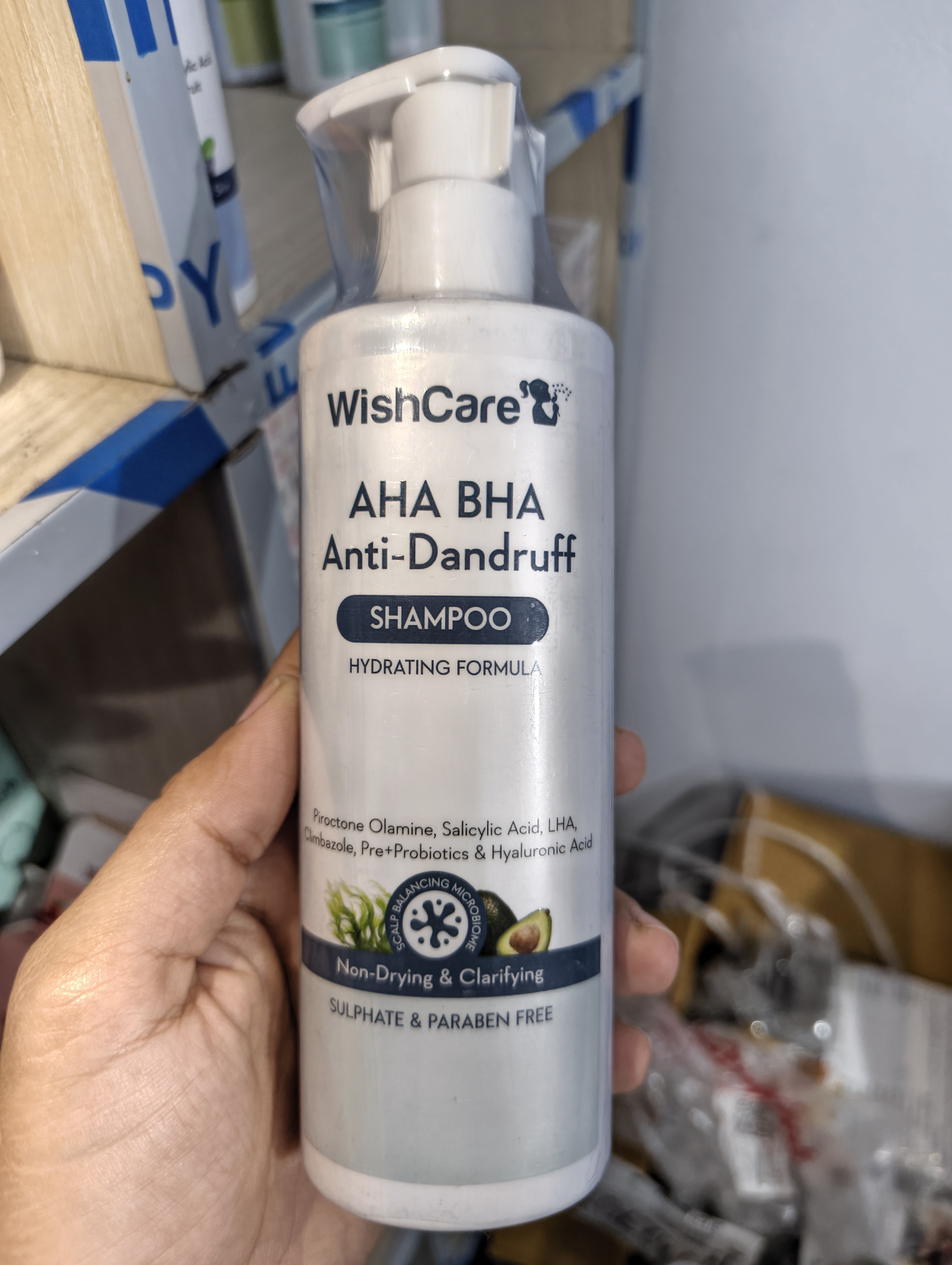Wishcare AHA BHA Anti-Dandruff Shampoo | 250ml_img_1