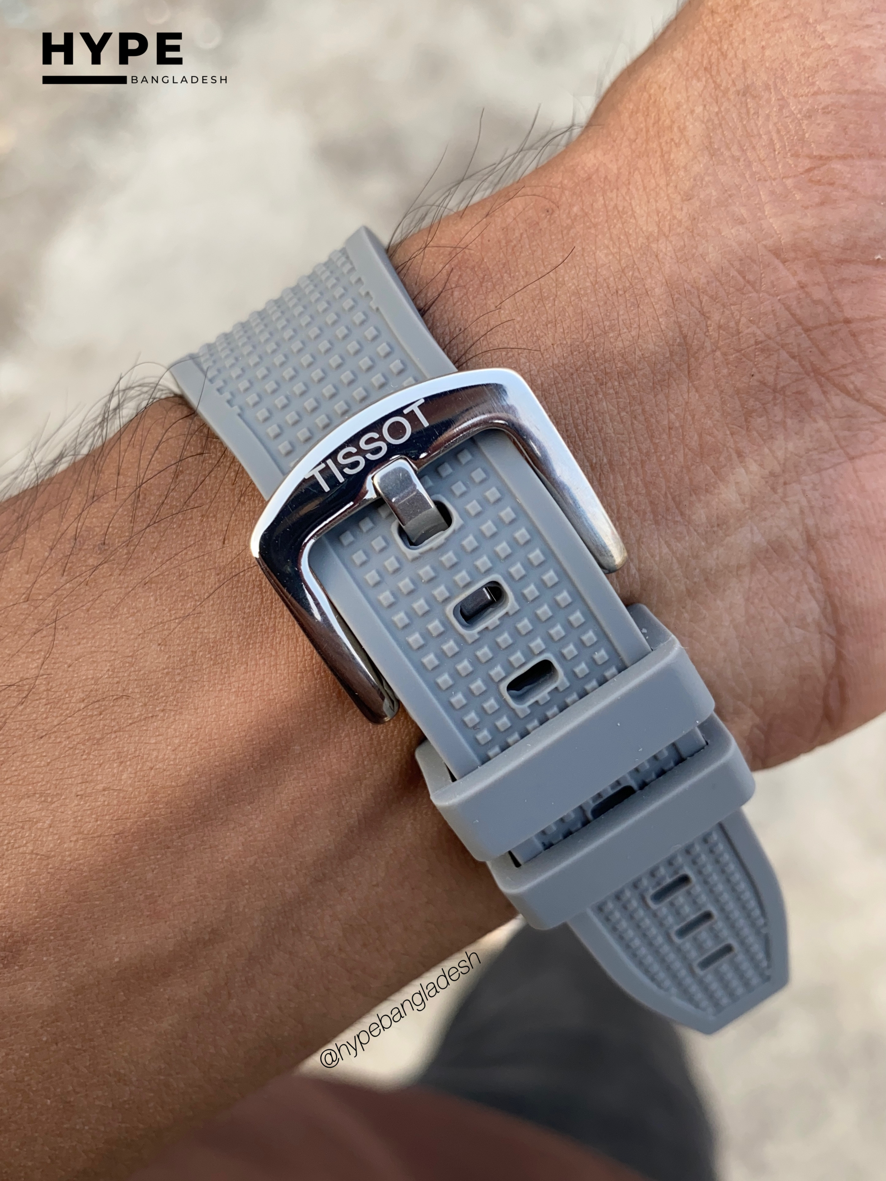 Tissot PRX chronograph ash silicone strap & panda dial_img_1