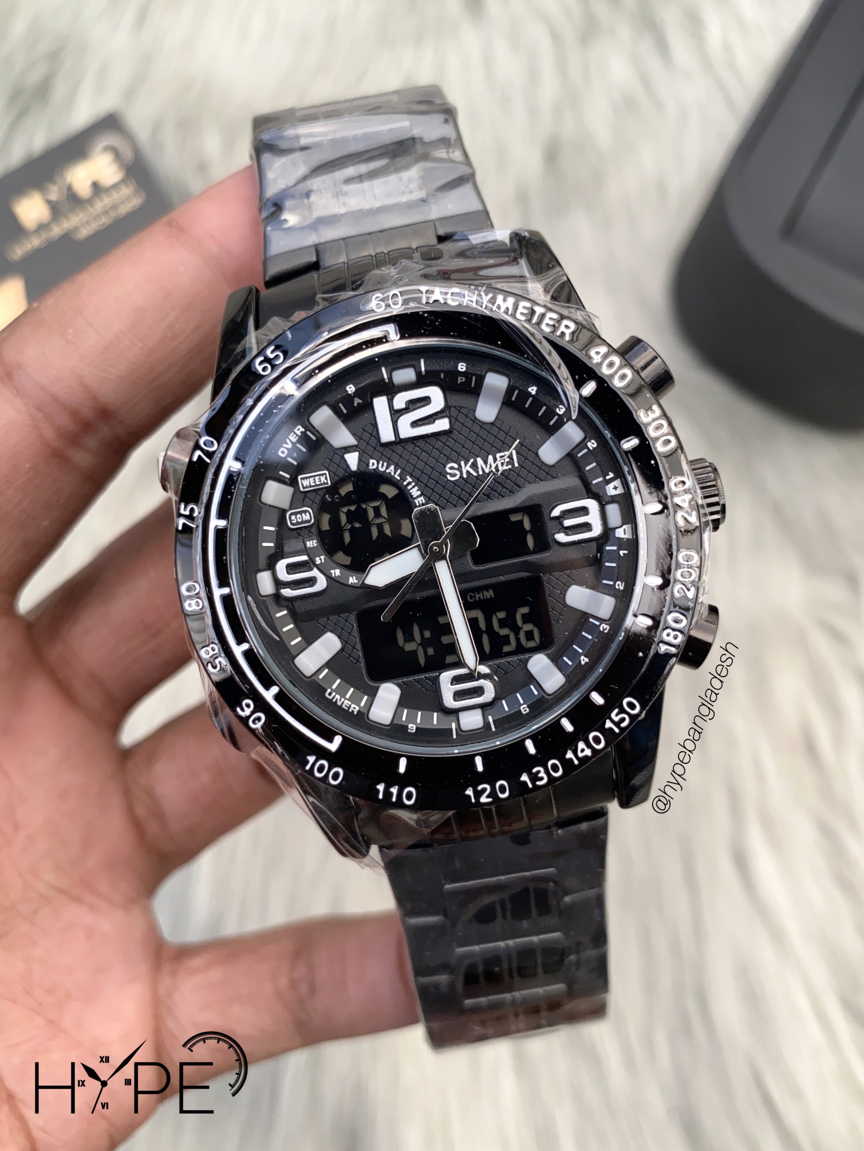 Skmei dual time (Black)_img_0