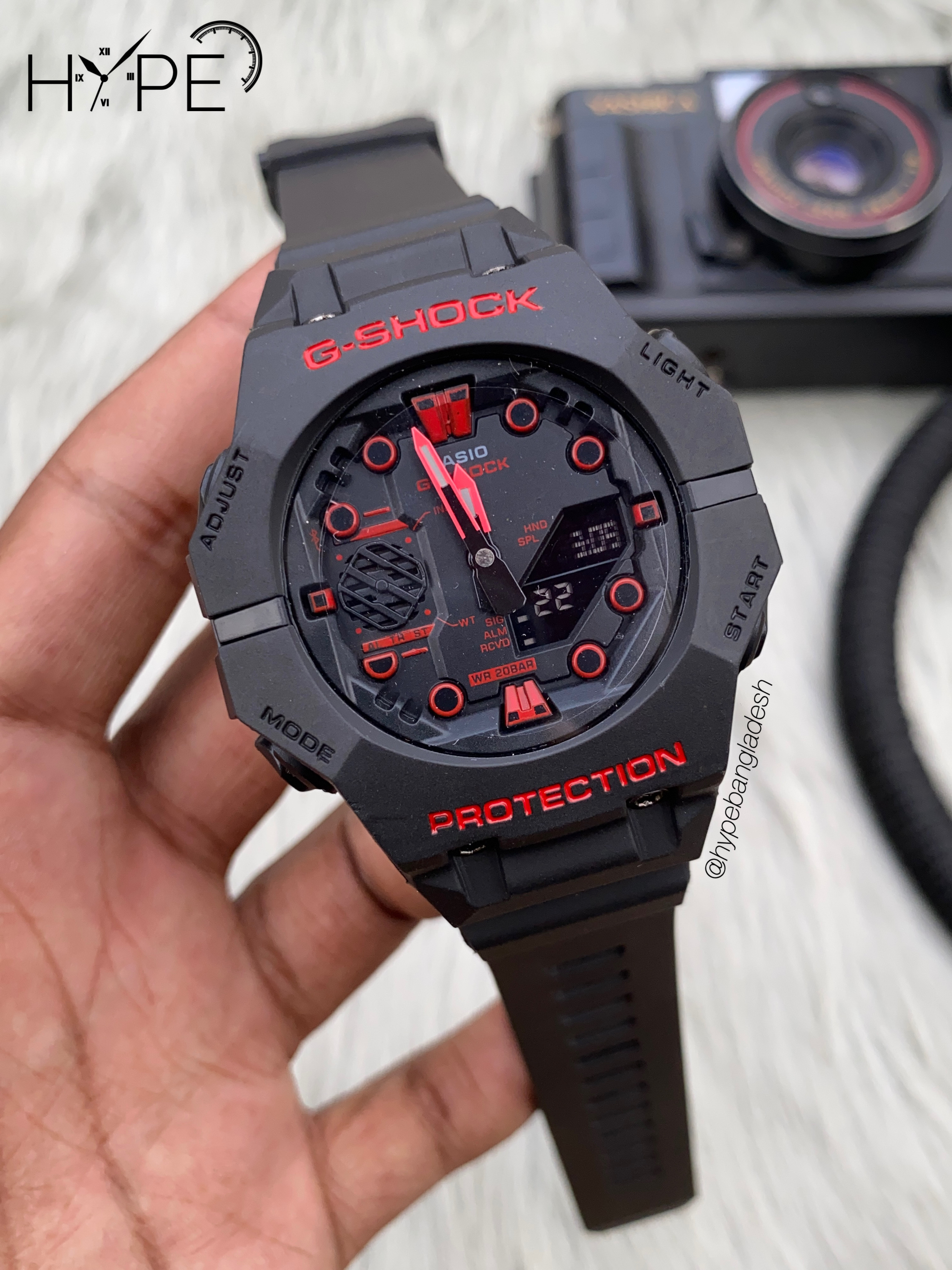 G-shock Quartz (black-red)_img_0