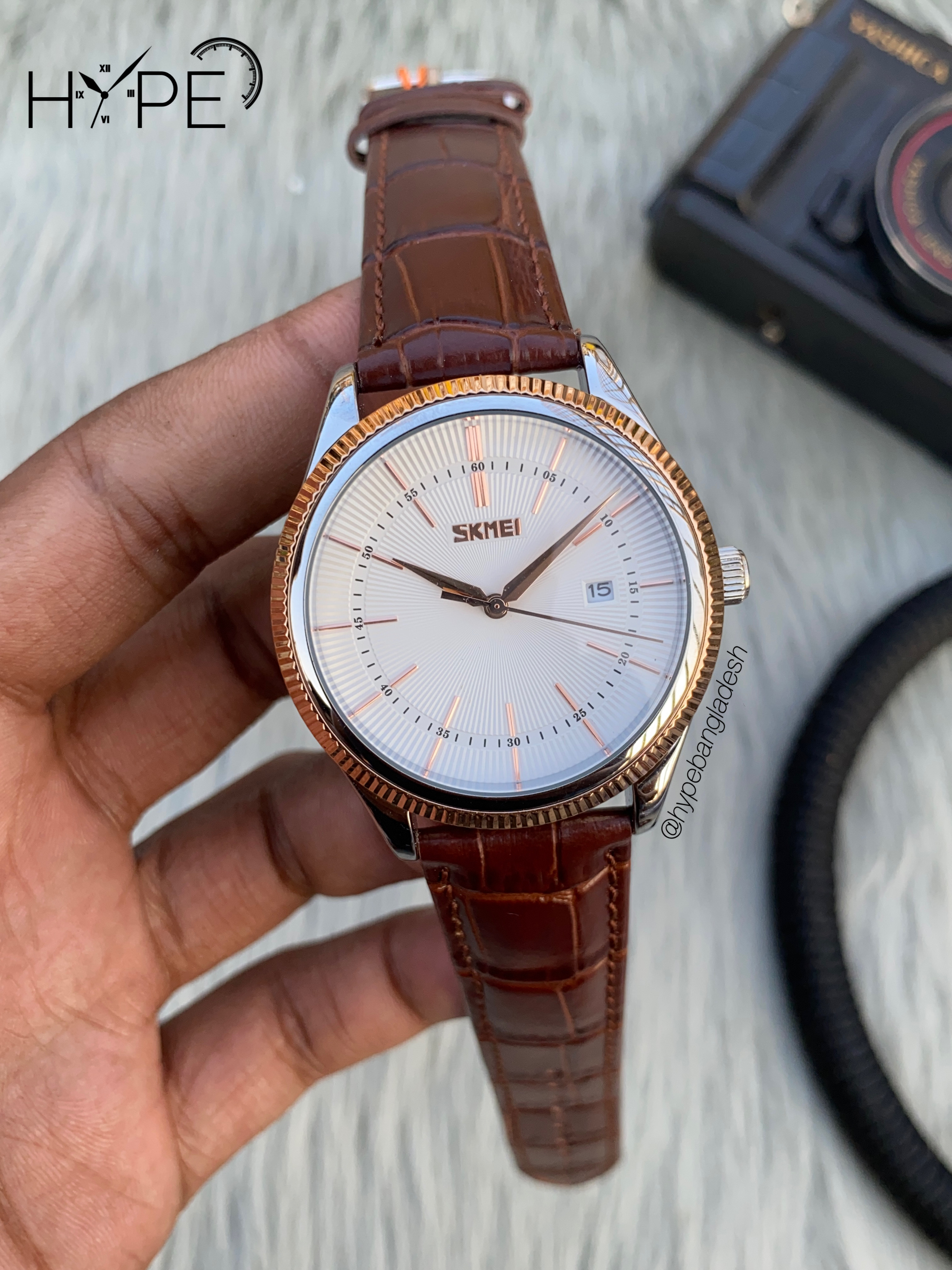 Skmei leather belt quartz_img_0