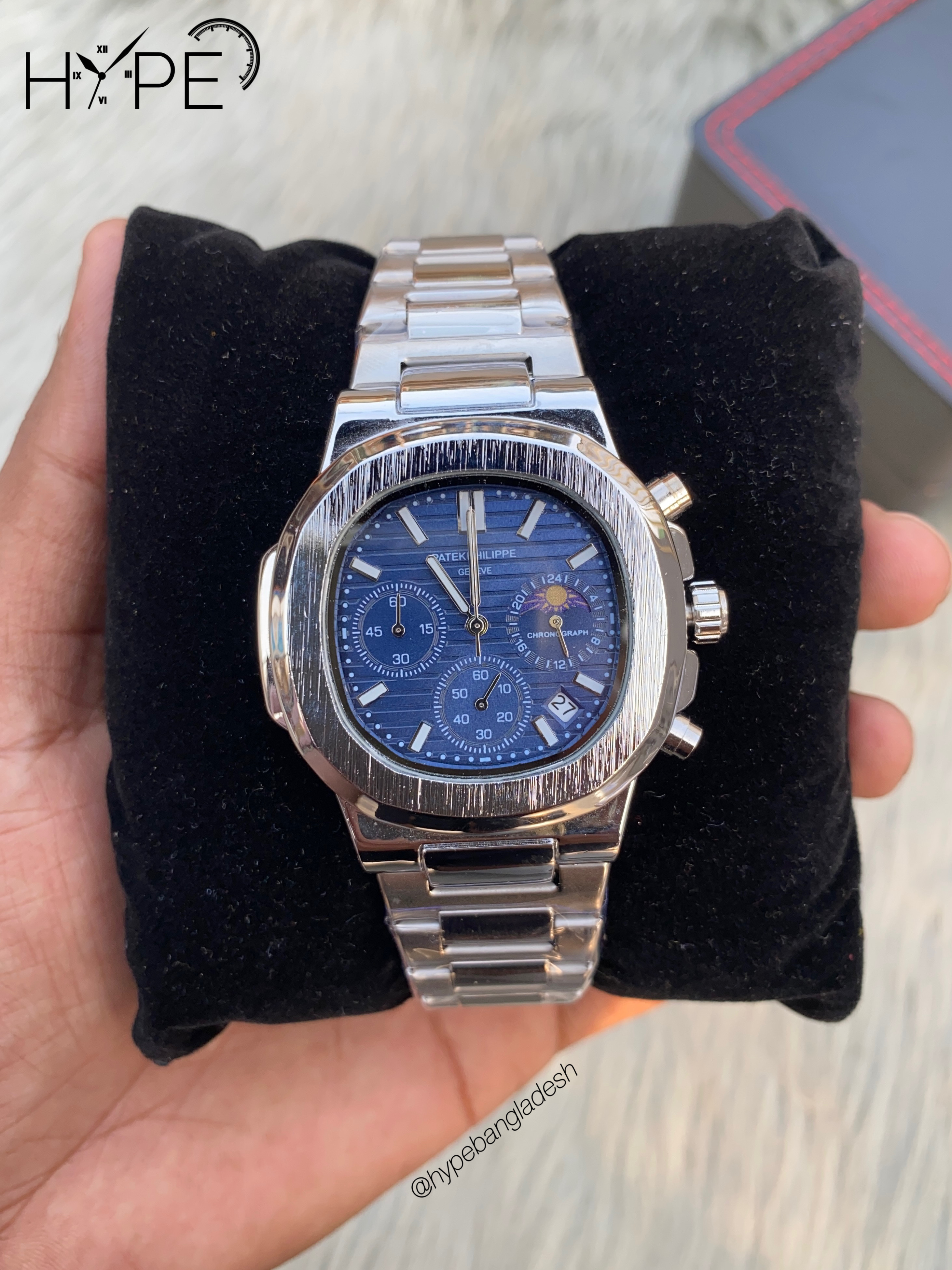 Patek nautilus AA chronograph (blue dial)_img_0