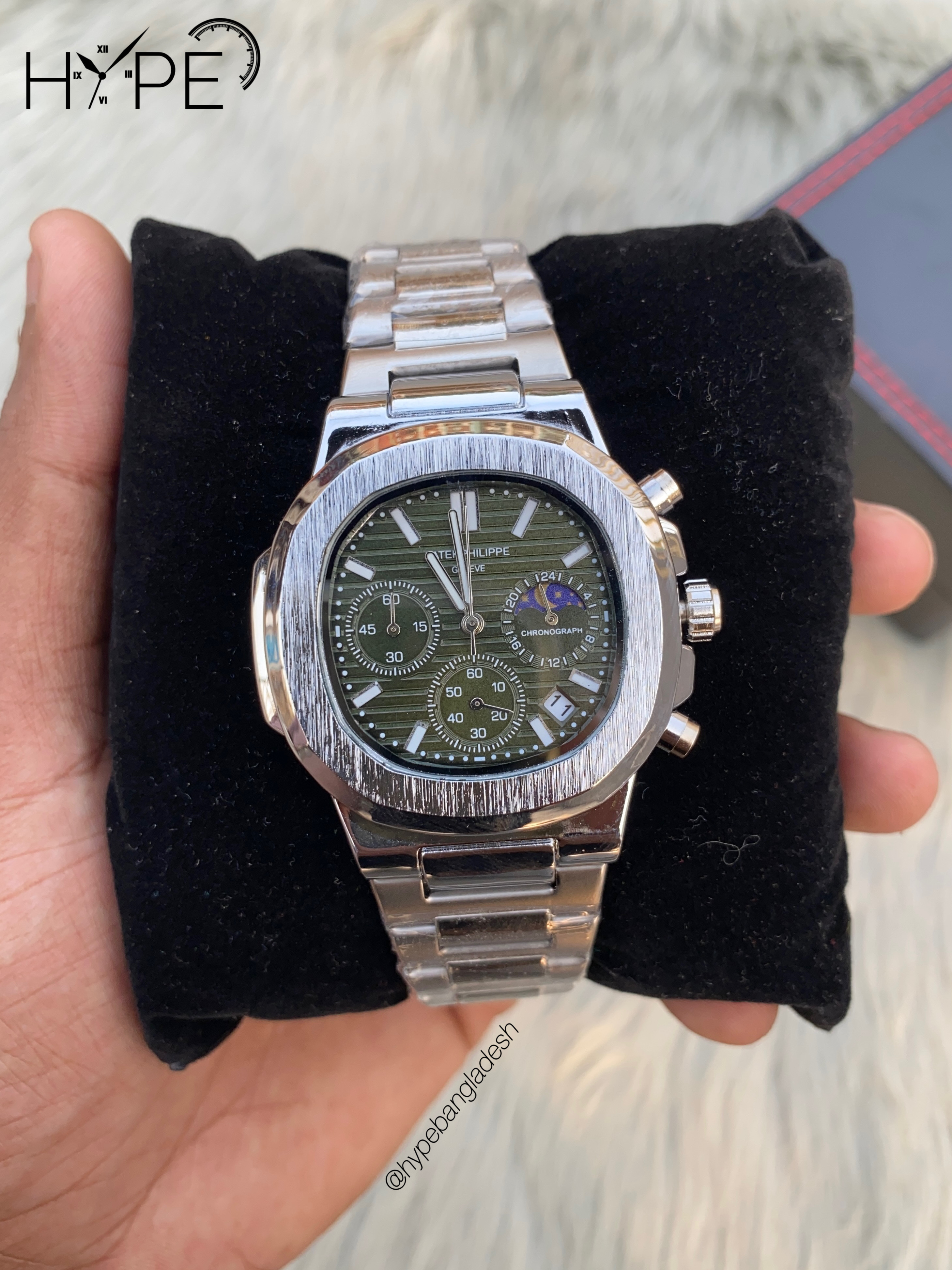 Patek nautilus AA chronograph (green dial)_img_0