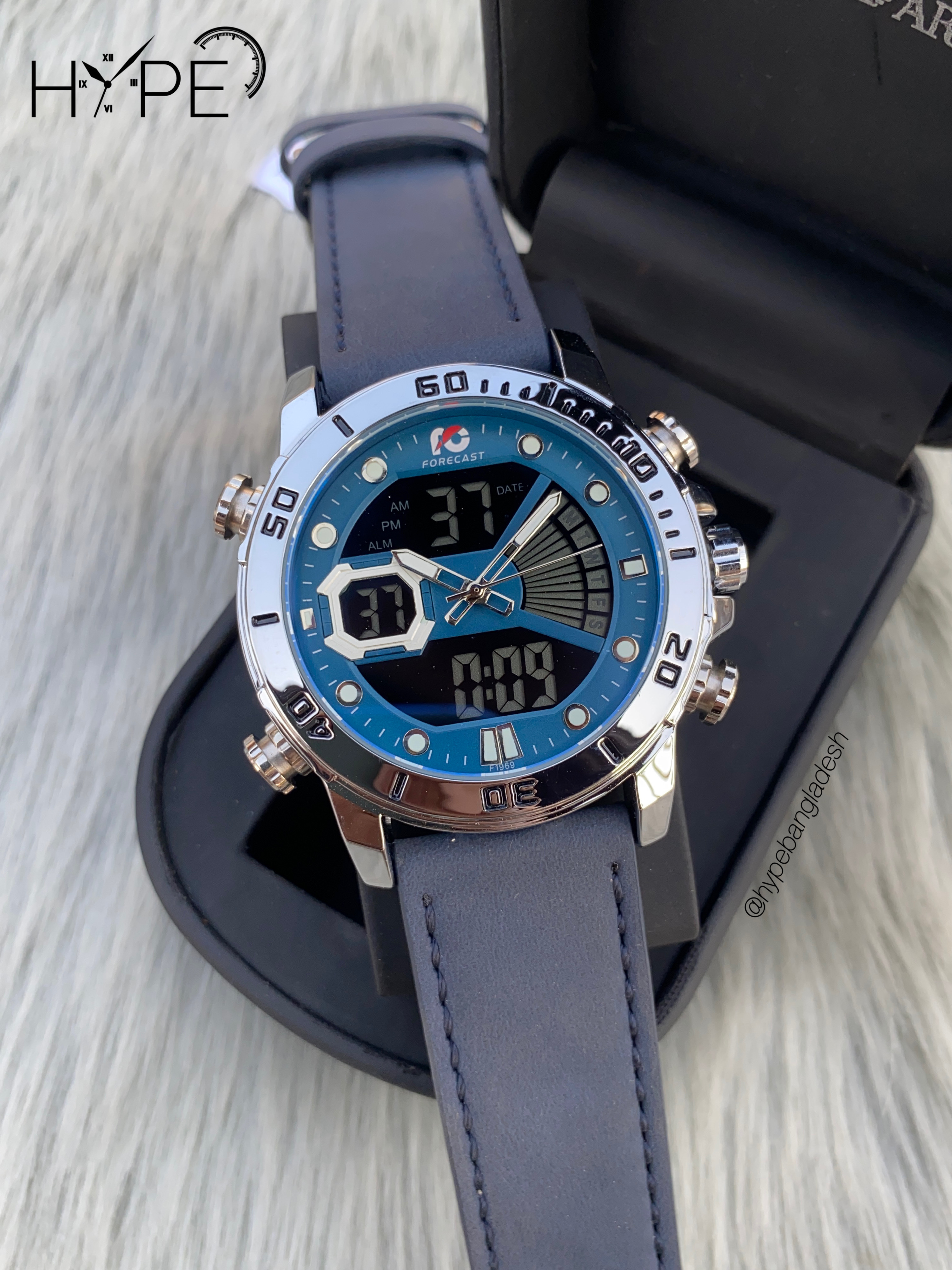 Forecast dual time leather belt_img_0