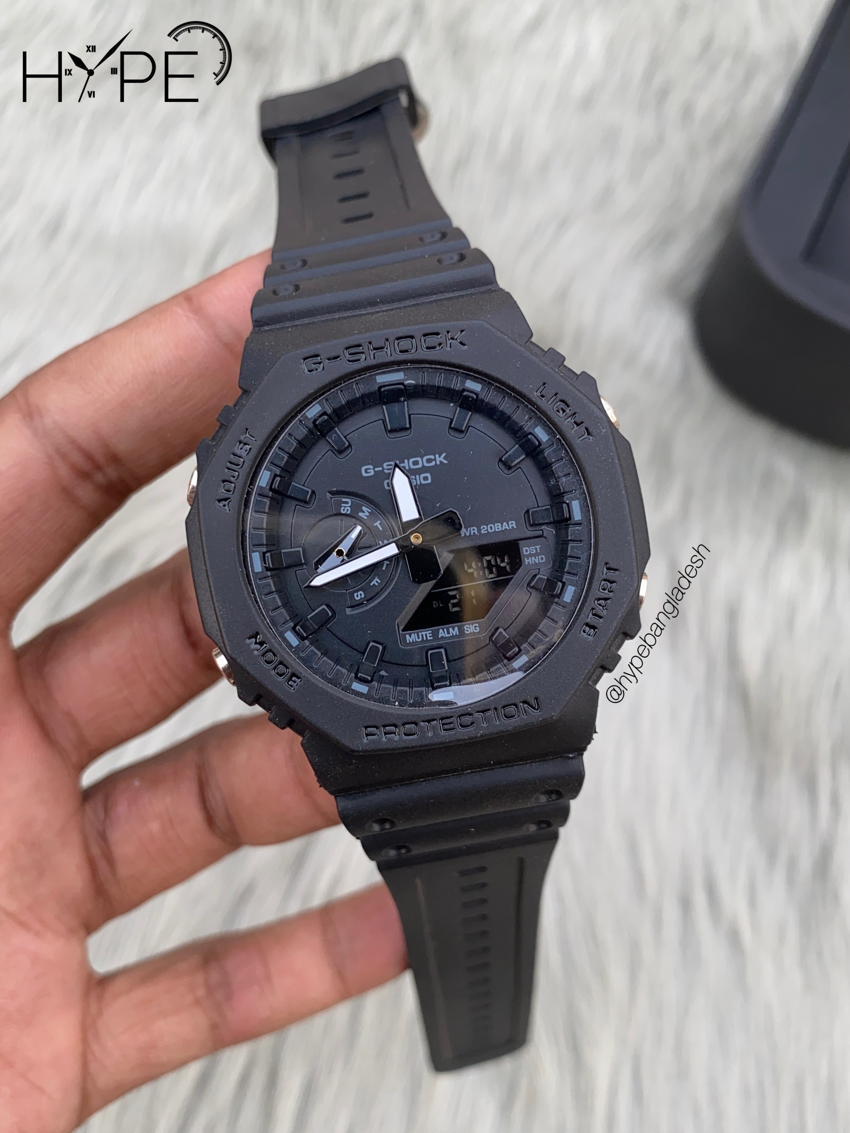 G-shock oak shape (black)_img_0