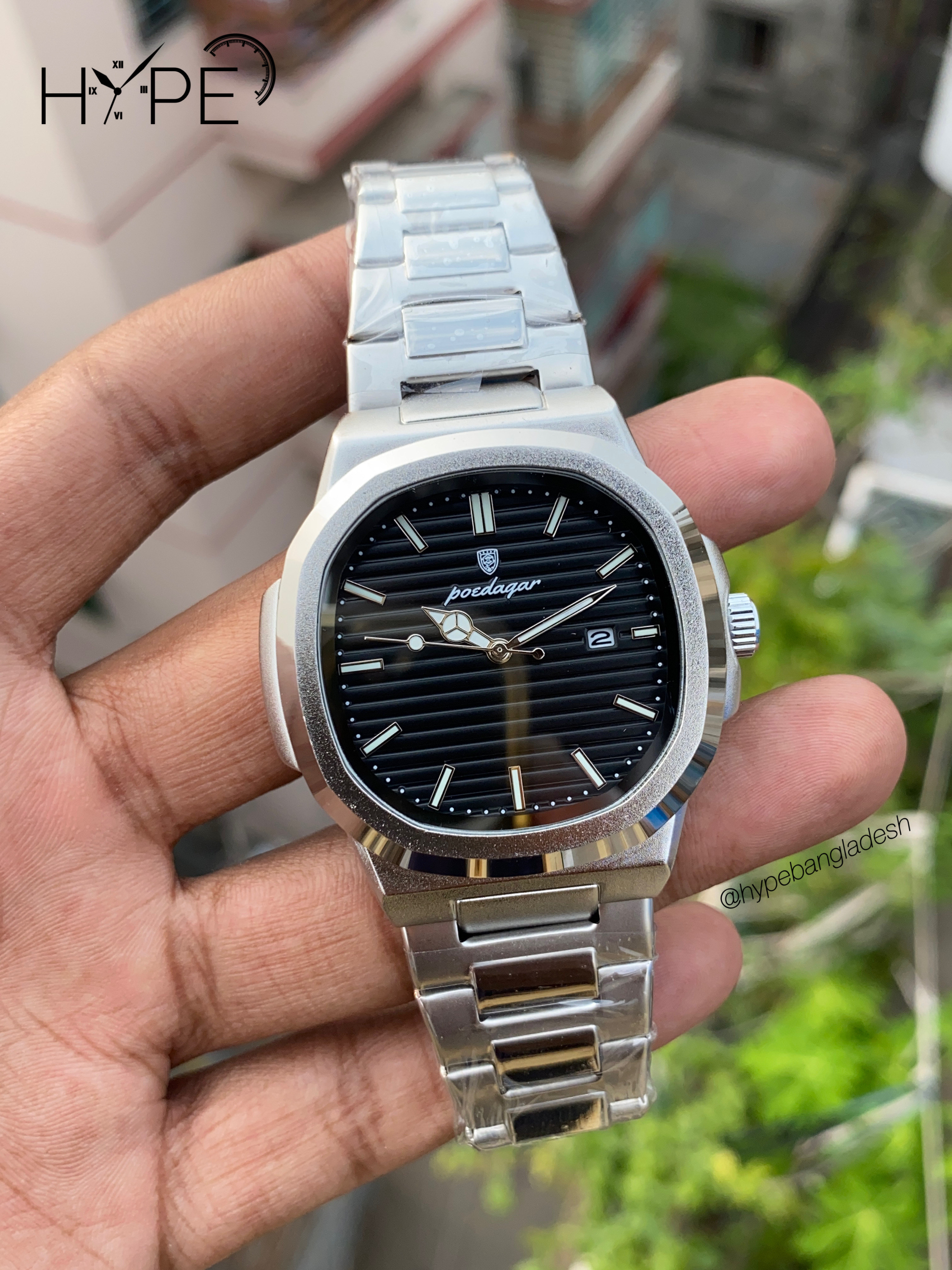 Poedagar Quartz black dial_img_0