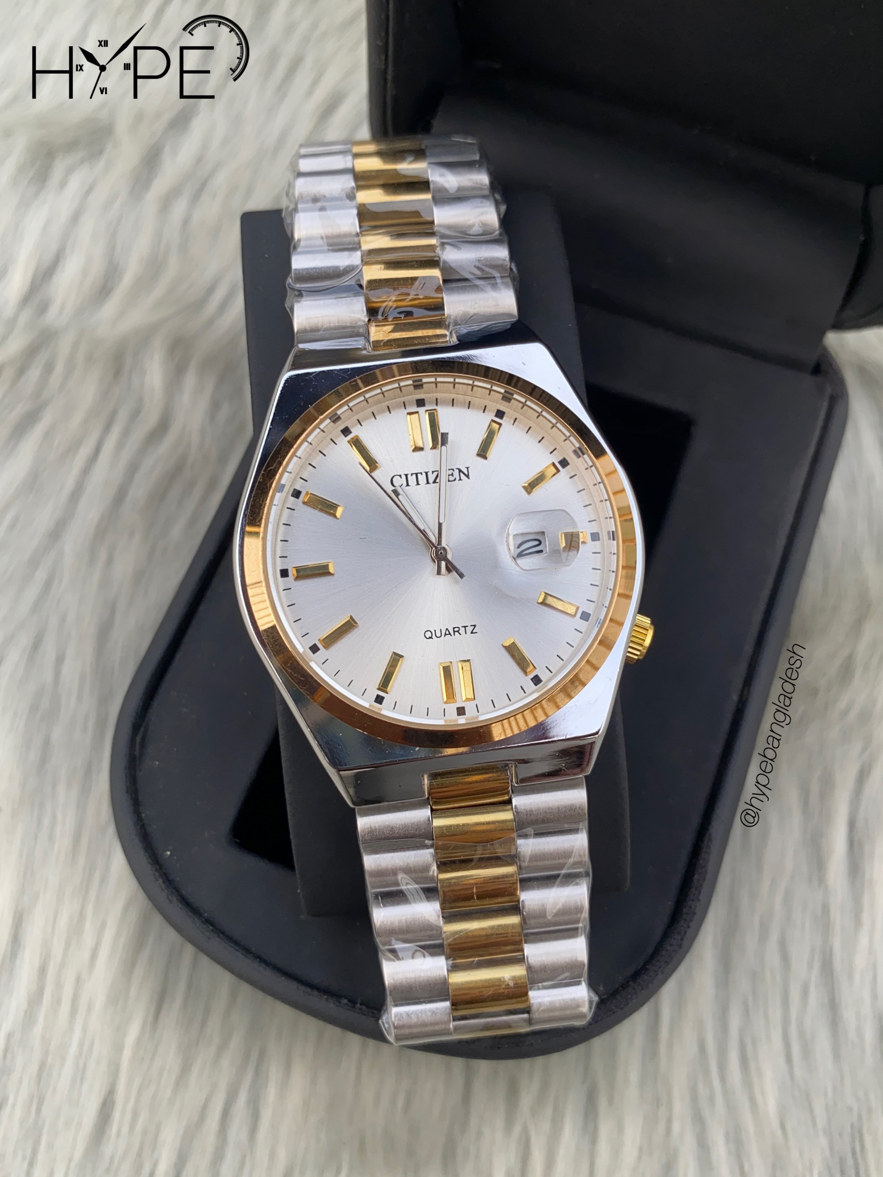 Citizen Quartz two-tone chain white dial_img_0
