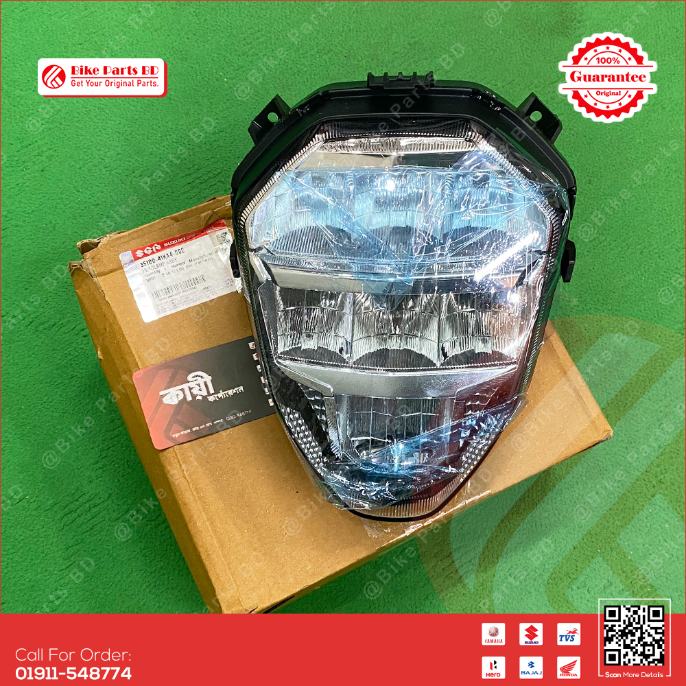 Headlight Assy for Suzuki Gixxer (New Model) bike._img_1