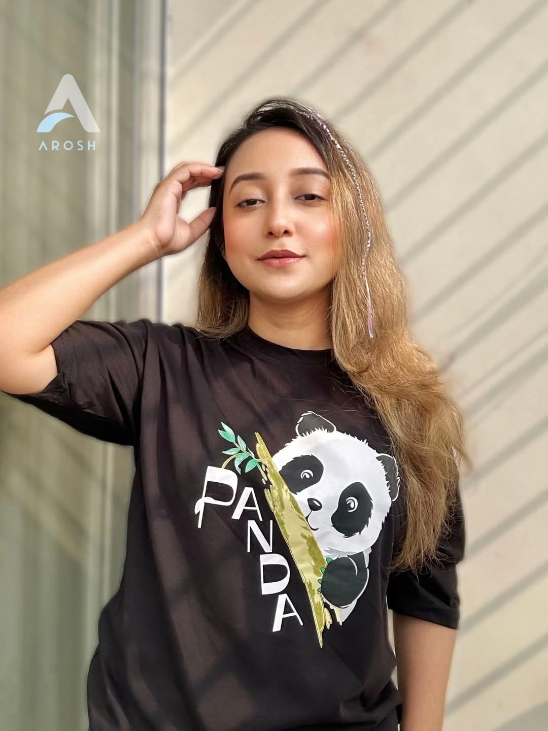 Ladies T-shirt (Panda)_img_3