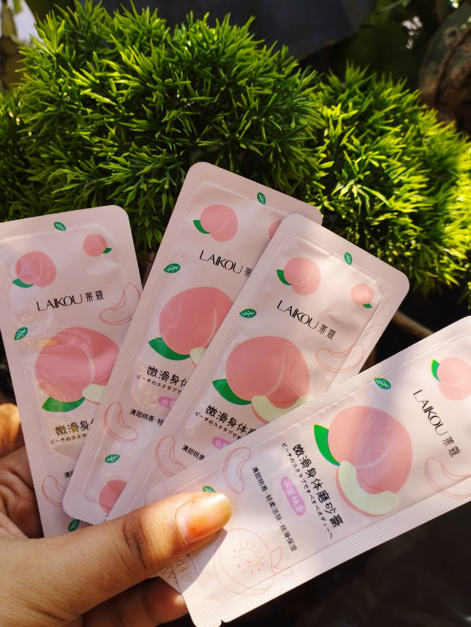 Laikou peach mud mask