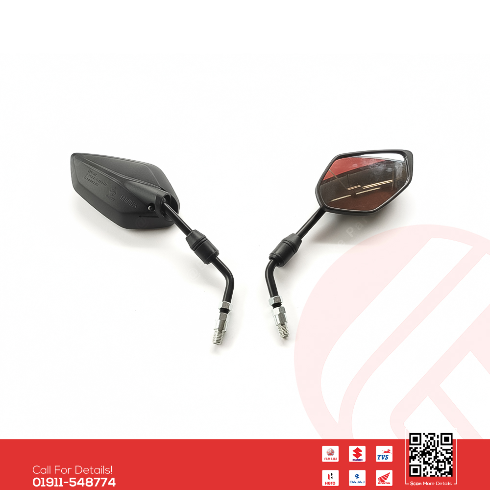 Looking Glass Set for Yamaha FZS V1, FZS V2, FZS V3, FZS V4, MT15 V1, MT15 V2 bike._img_0