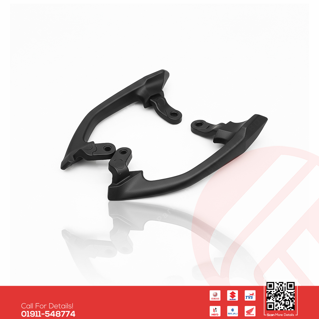 Pillion Hundel Painted (Plastic Shing) for Yamaha FZS V1 & Fazer V1 bike._img_0