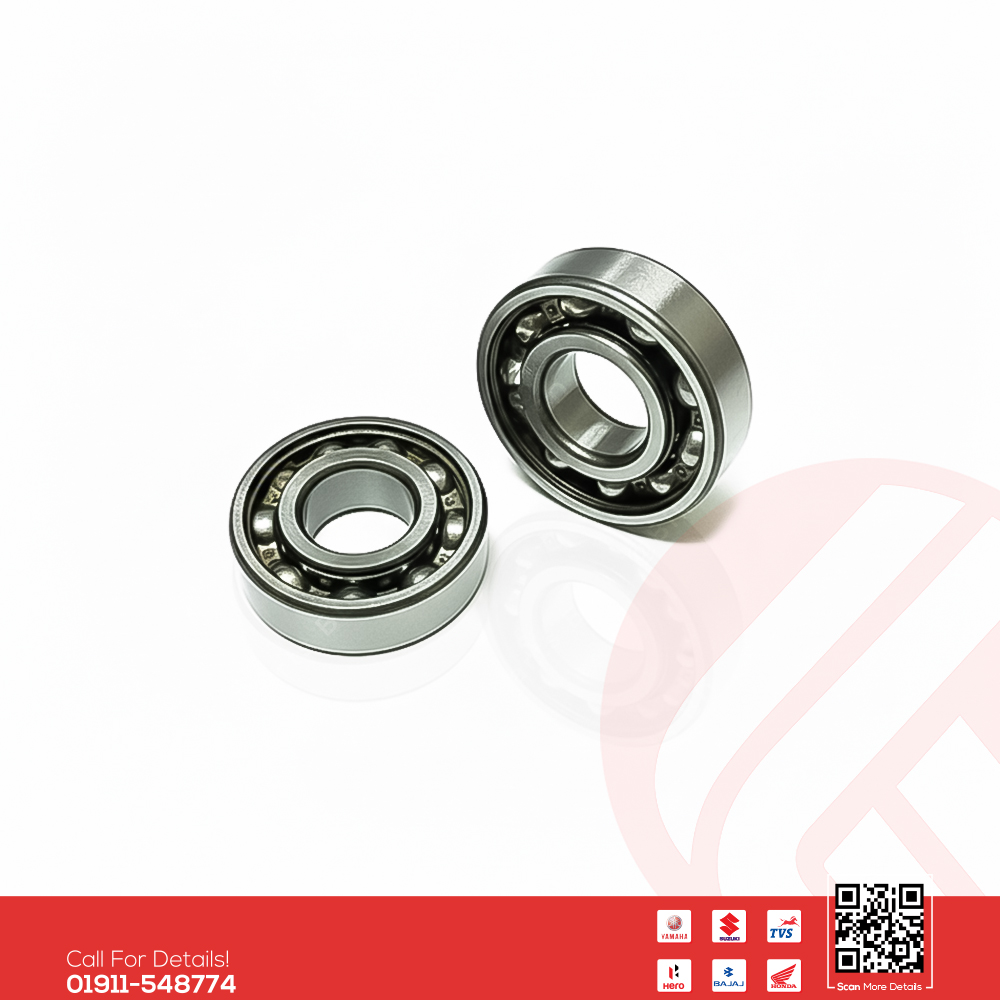 Bearing (Front & Rear wheel-6202, 2 pcs) for Yamaha FZS V1 ,FZS V2, FZS V3, FZS V4, Fazer V1, Fazer V2, R15 V2, R15 V3, R15 V4 & R15M, MT15 V1, MT15 V2 bike.