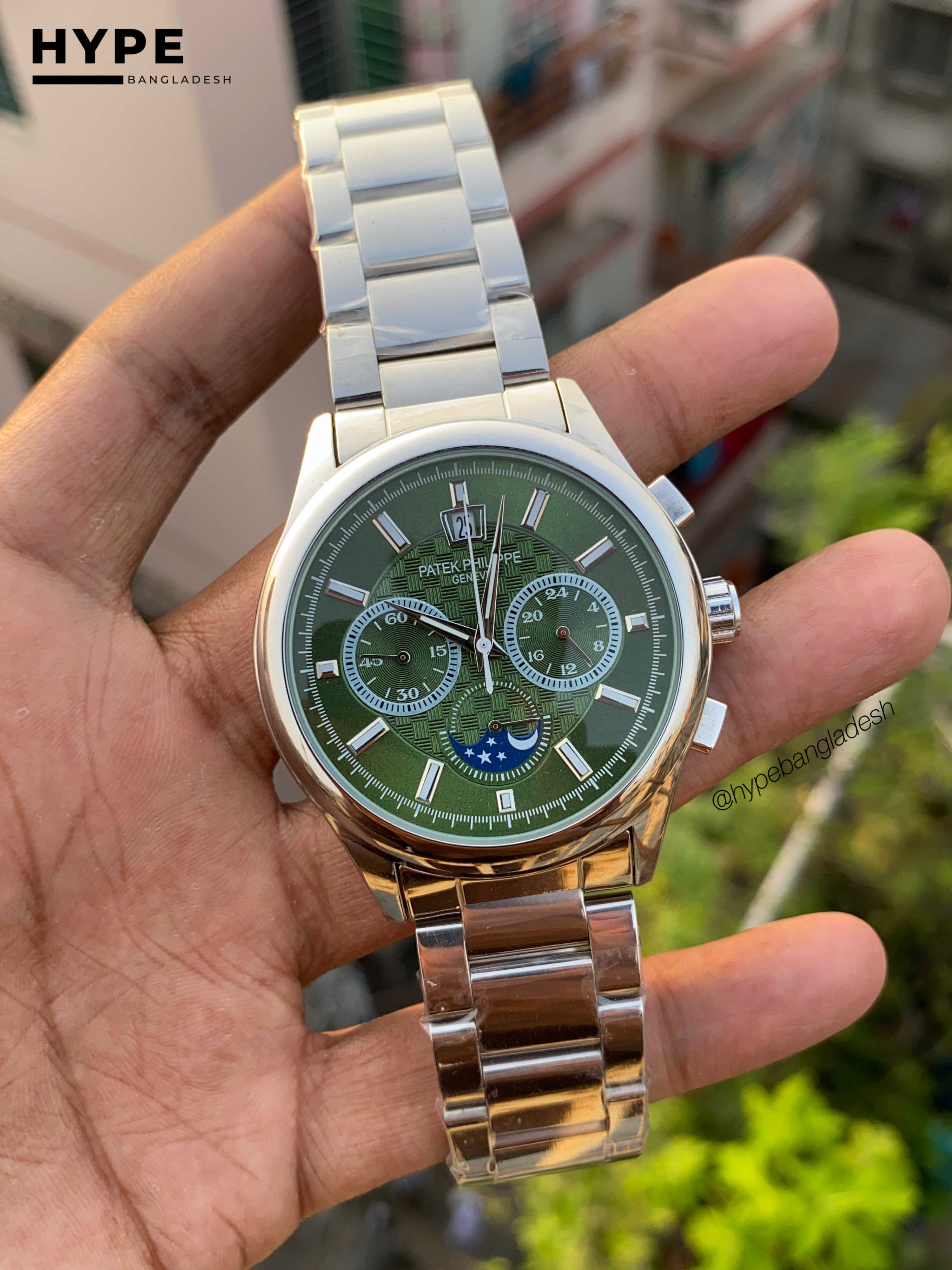 patek chronograph green dial_img_0