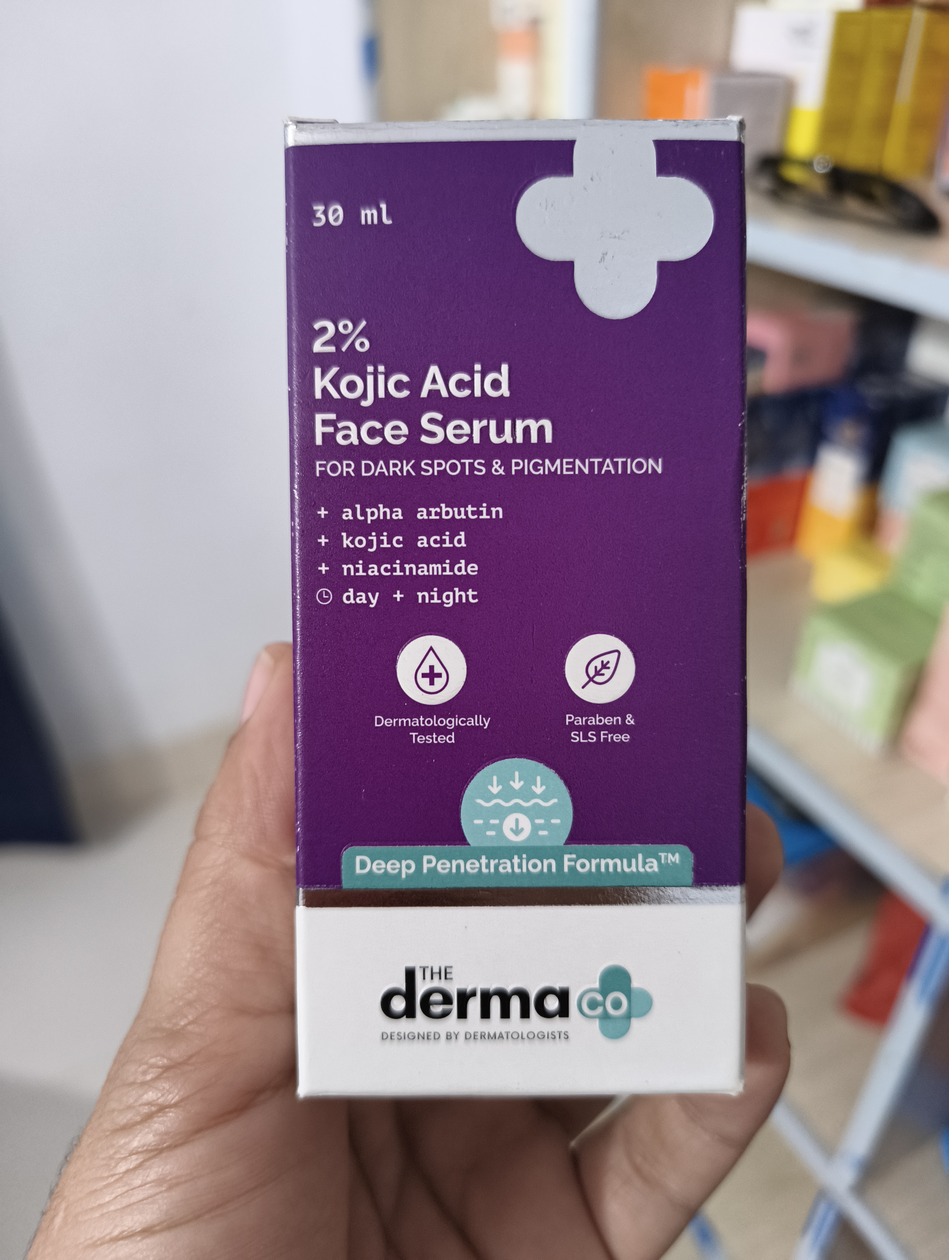 Derma co 2% Kojic Acid Face Serum 30ml_img_2
