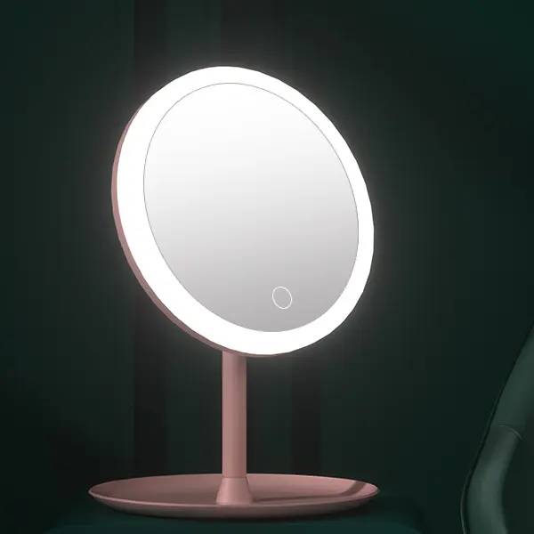 LED make up mirror with tray_img_2