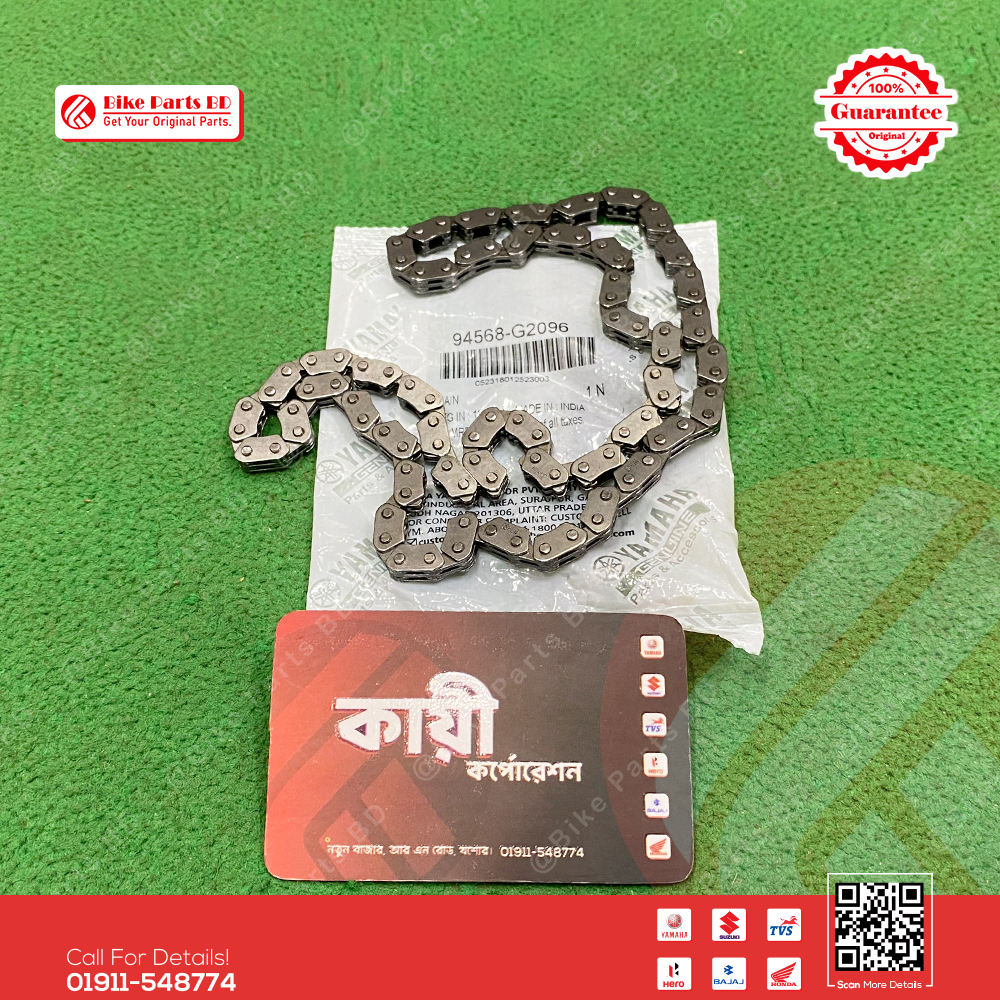 Timing Chain-94568-G2096 for Yamaha FZS V1, FZS V2, FZS V3, FZS V4, Fazer V1, Fazer V2 & FZX bike._img_1