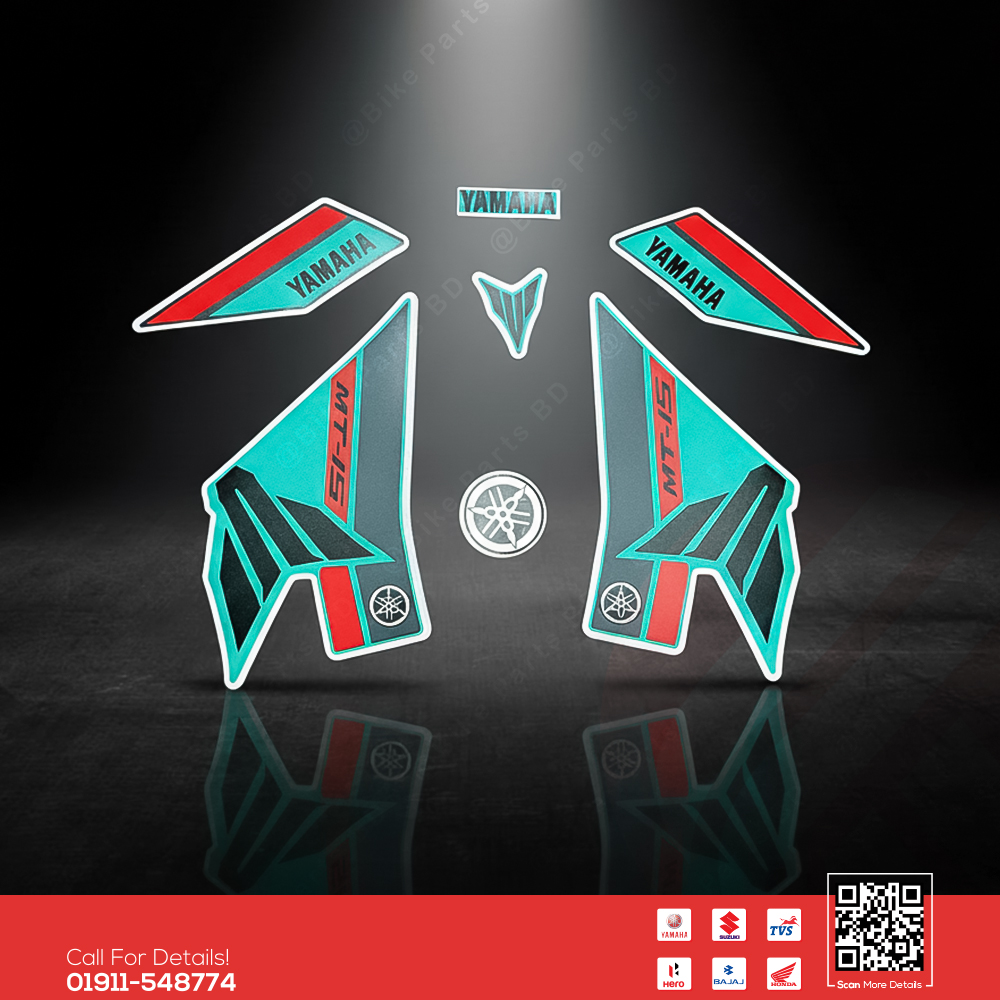 Full Set Sticker for Yamaha MT 15 V2 (Past Colour) bike._img_0