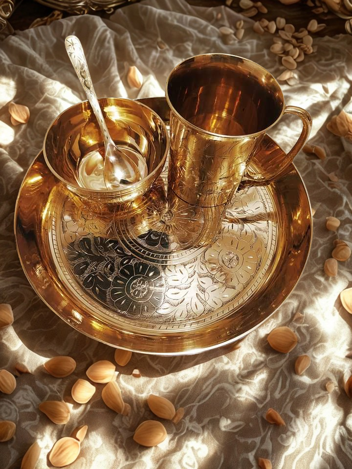 পিতলের রাজকীয় সেট_img_4