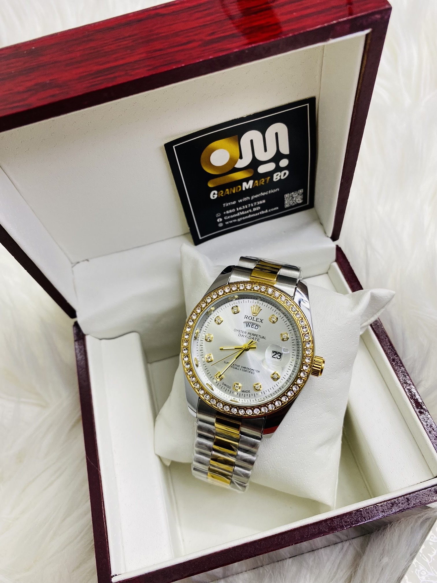 Rx unisex Big dial  watch