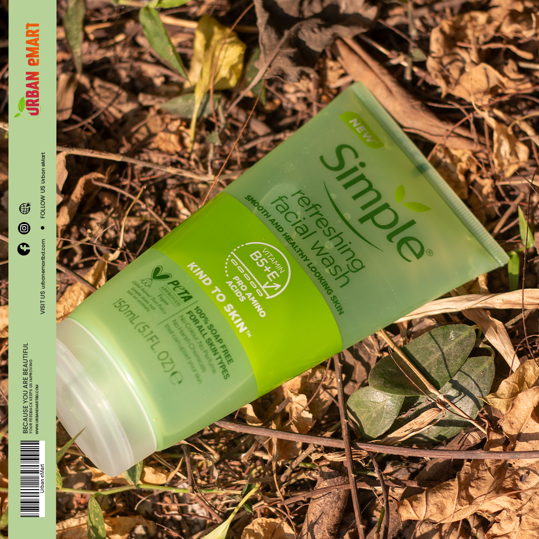 Simple Skin Refreshing Facial Wash Gel 150ml_img_2
