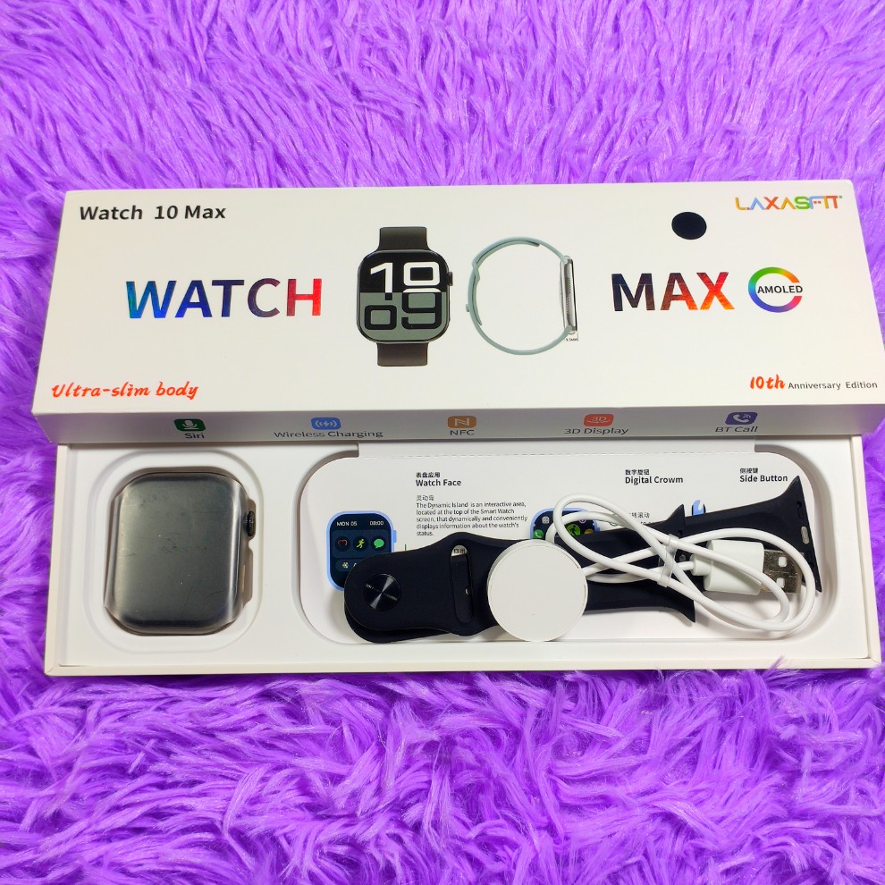 Laxasfit Watch 10 Max -Series 10 watch - That's like a AMOLED display_img_1