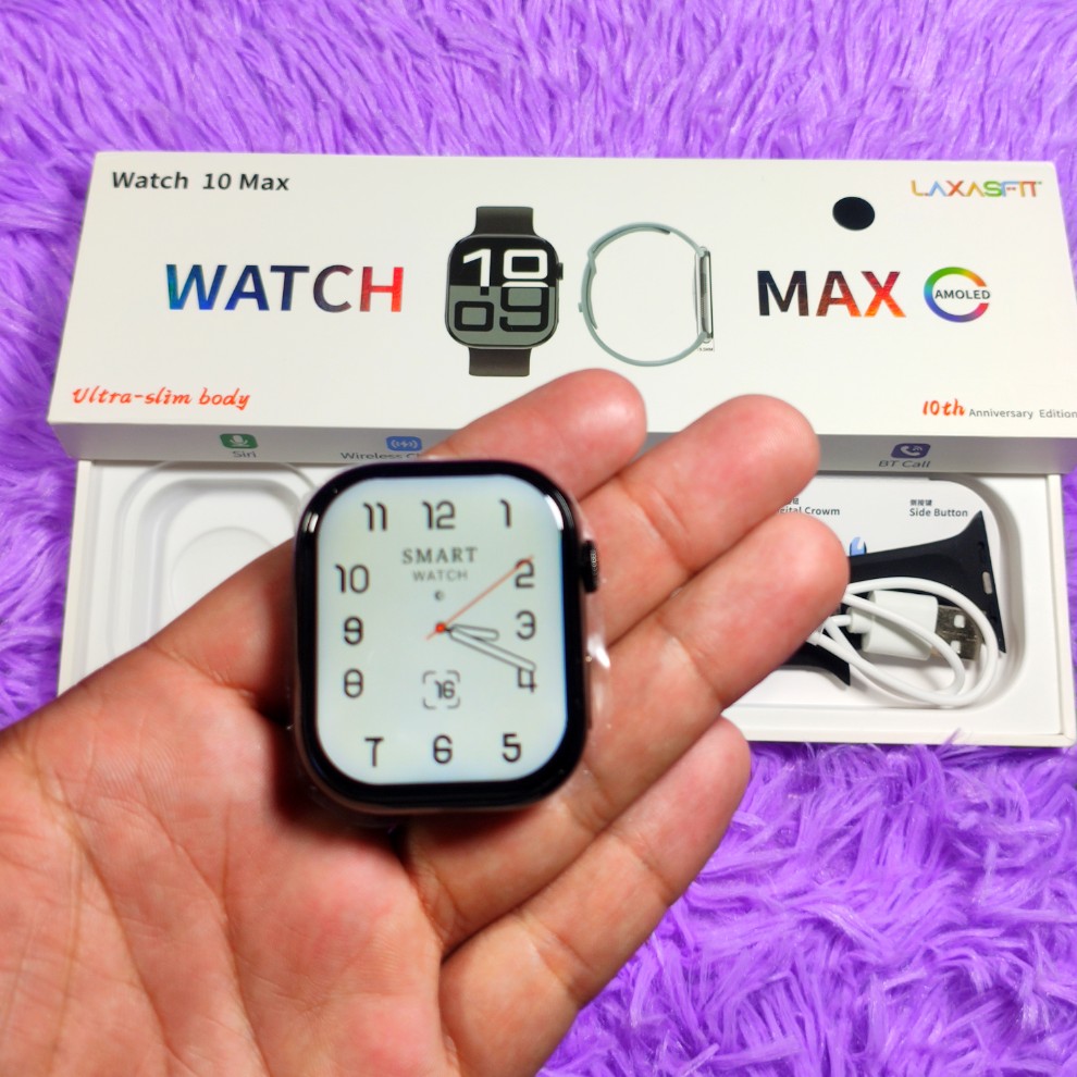 Laxasfit Watch 10 Max -Series 10 watch - That's like a AMOLED display