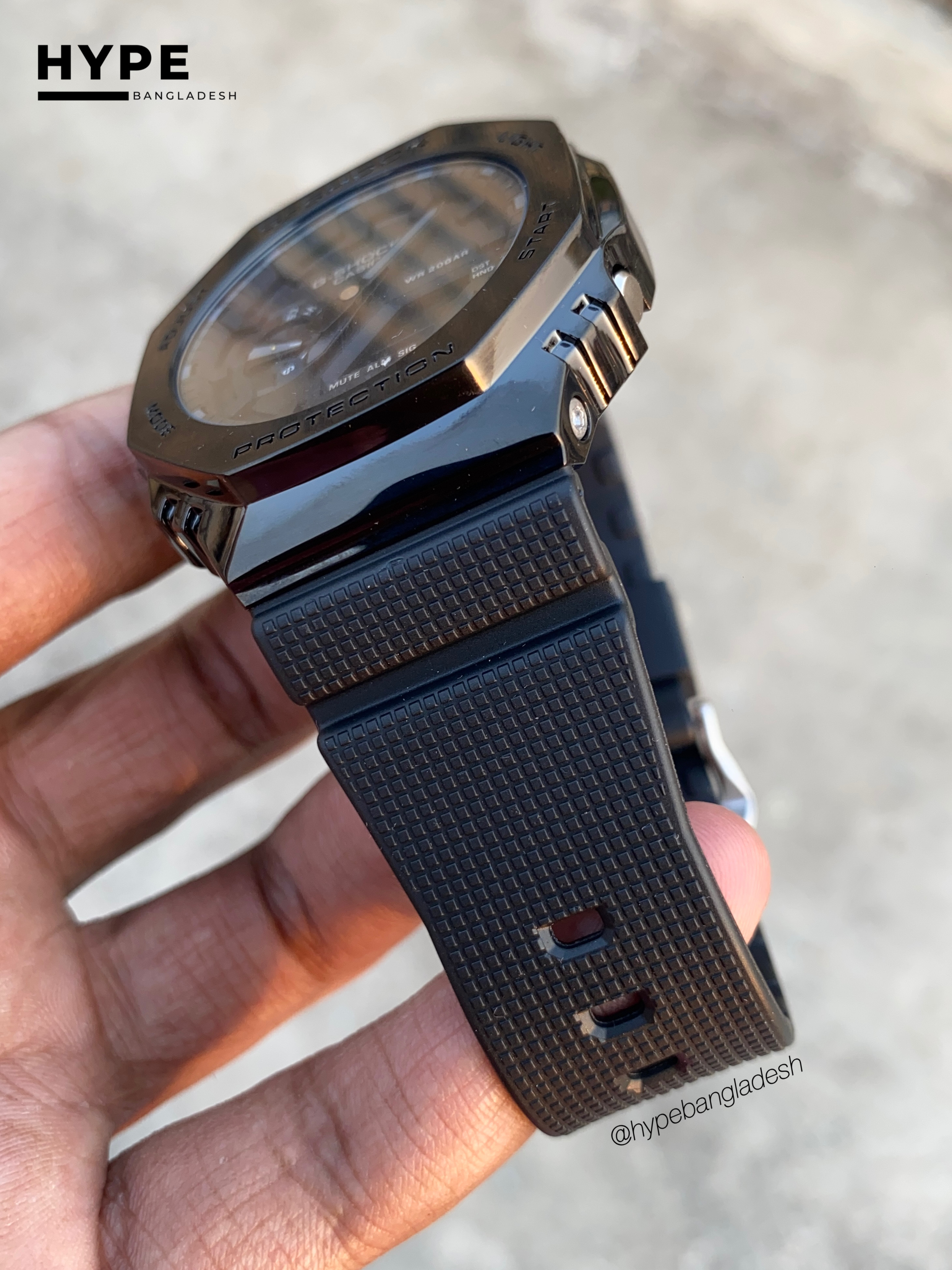 GSHOCK metal model black case black dial_img_3