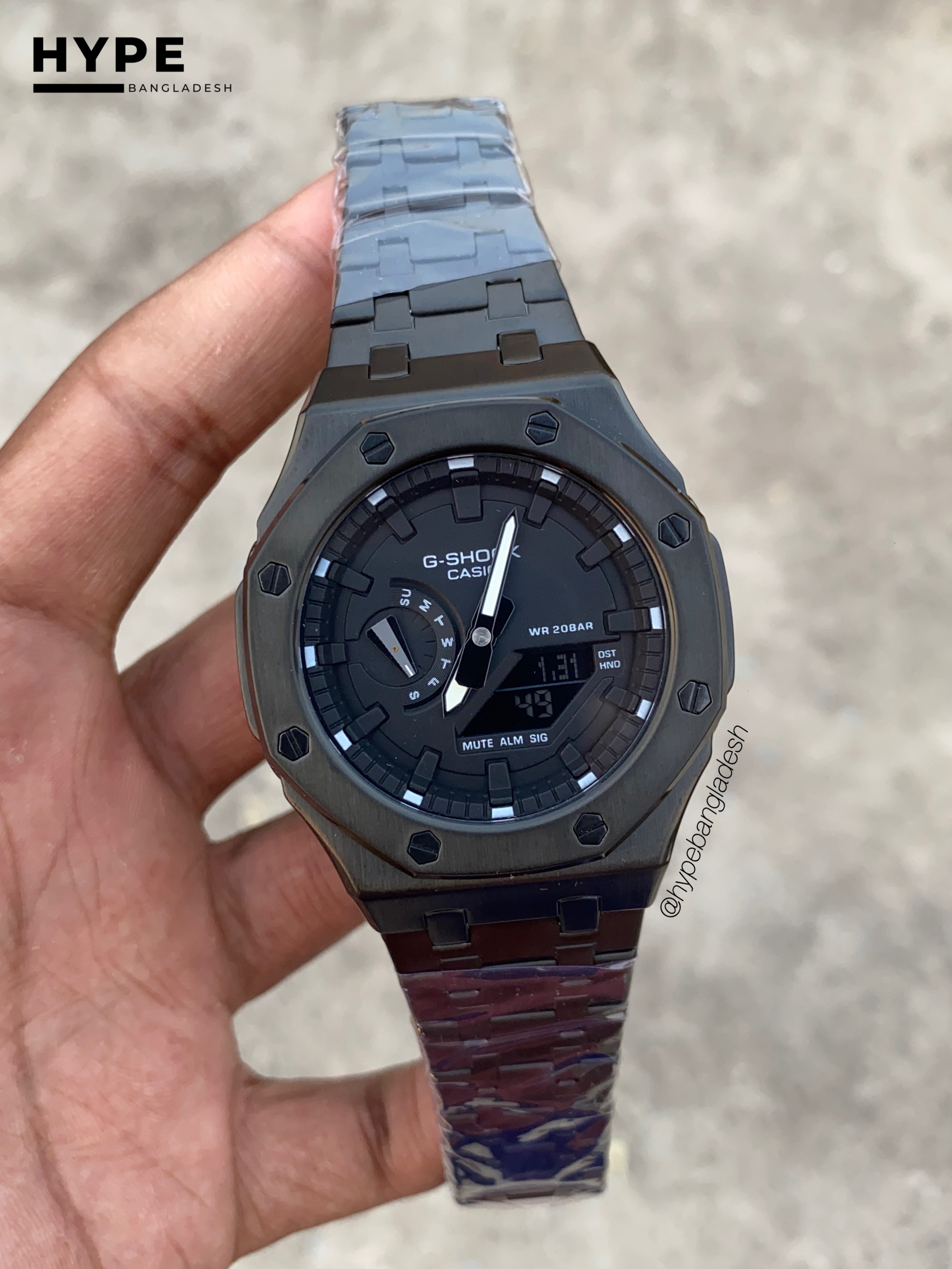 GSHOCK Oak shape Black_img_0