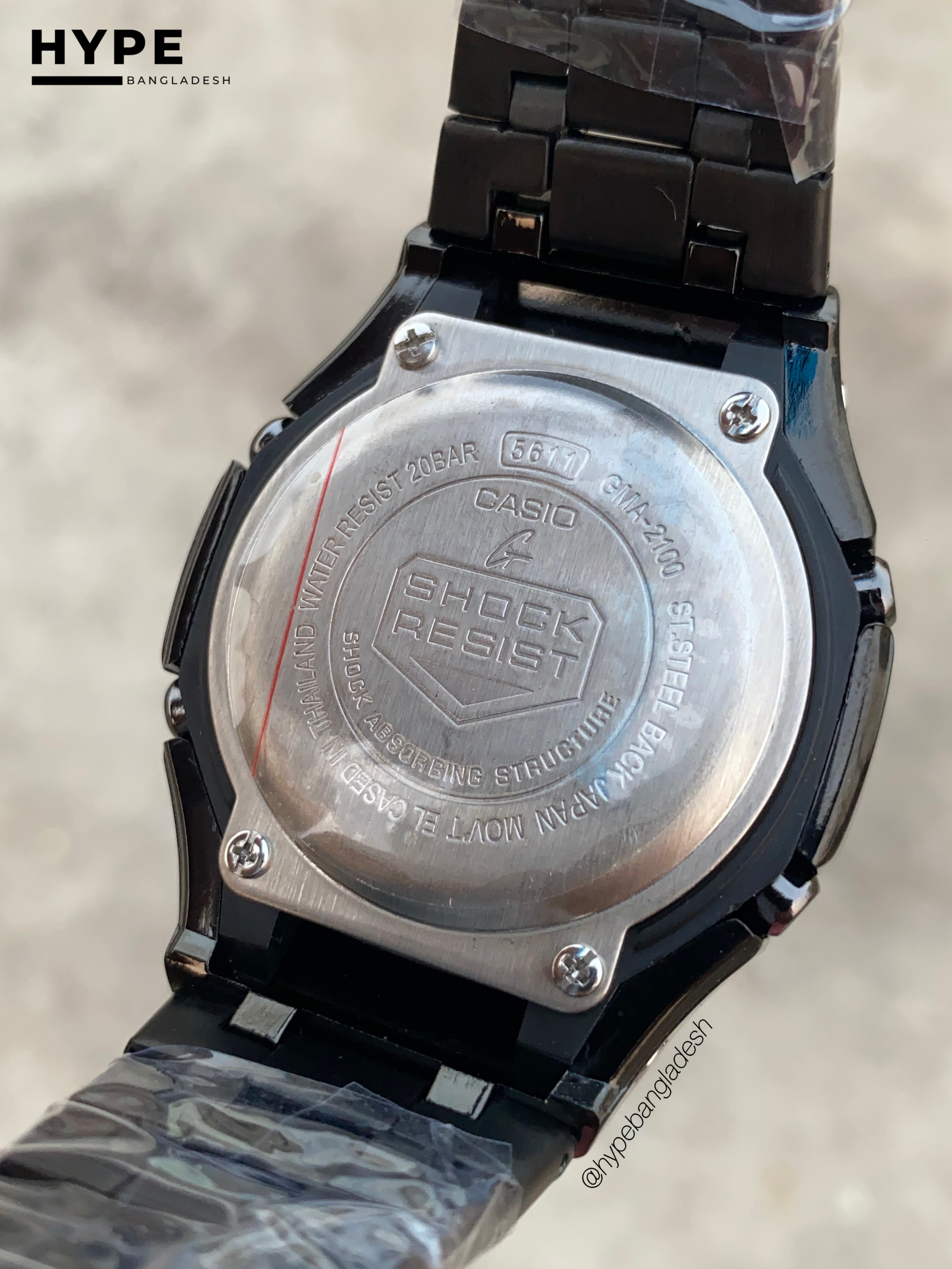 GSHOCK Oak shape Black_img_2