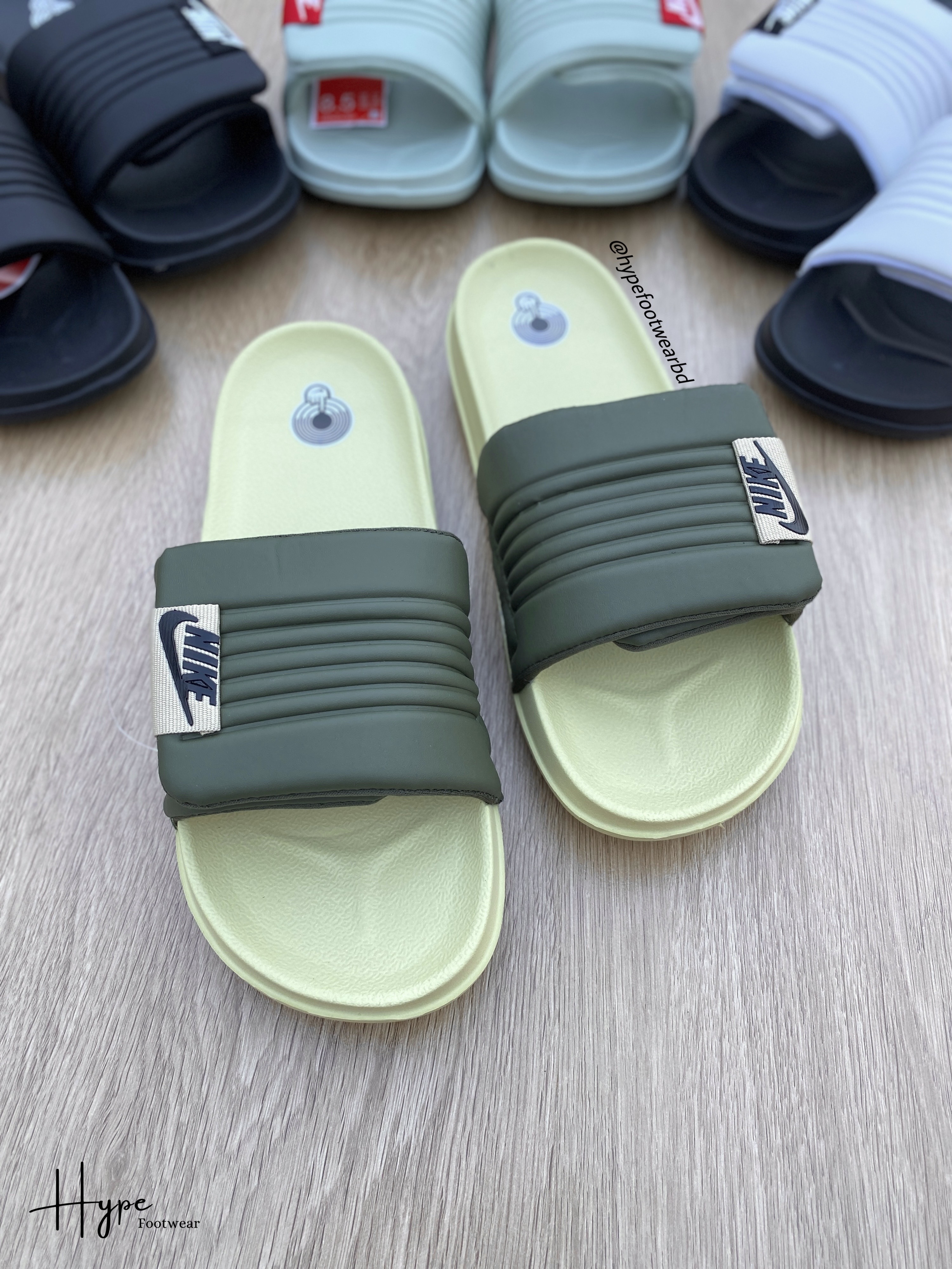 Nike Offcourt Adjust Slide (Green) 1:1_img_0