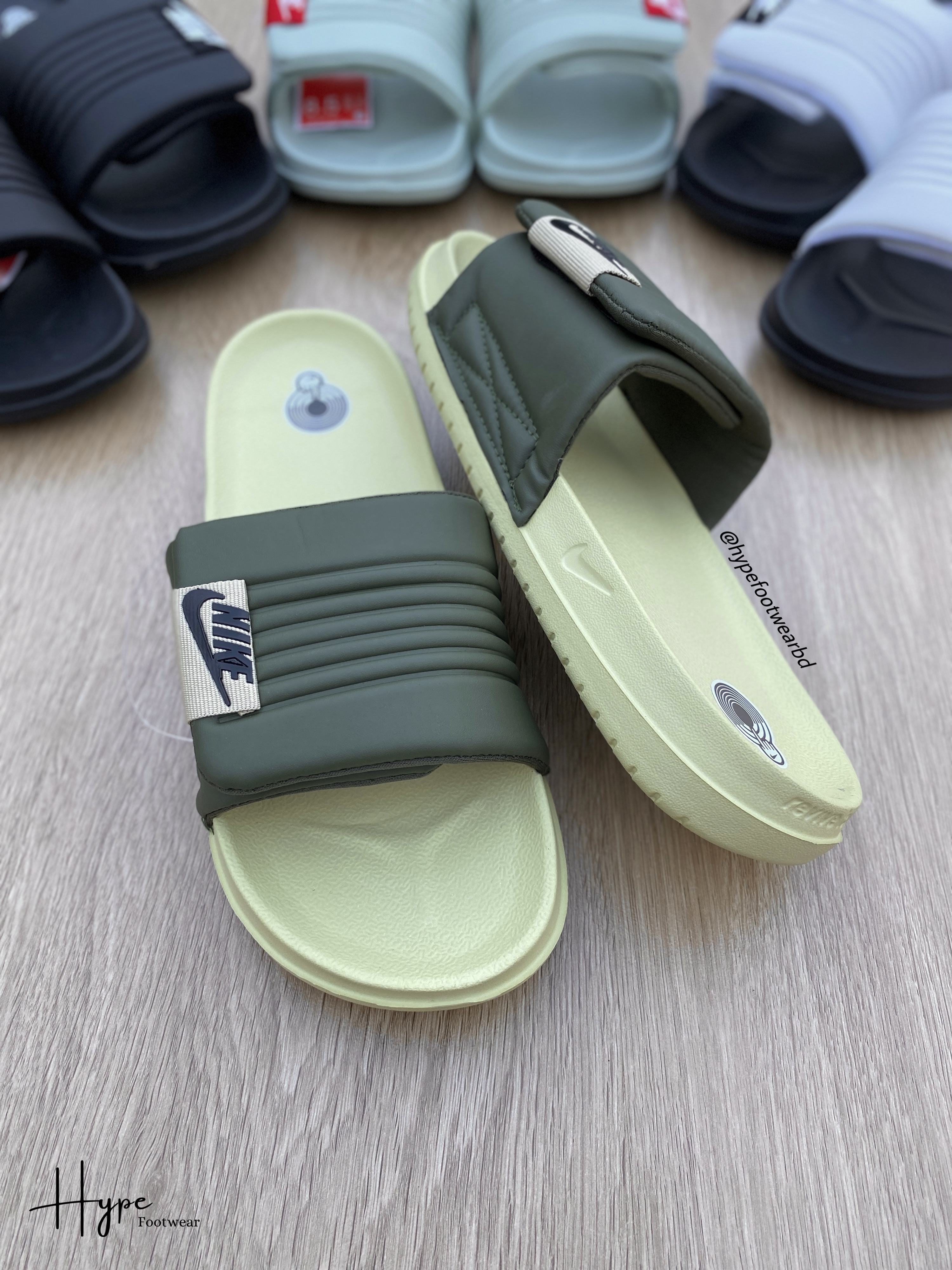 Nike Offcourt Adjust Slide (Green) 1:1_img_2