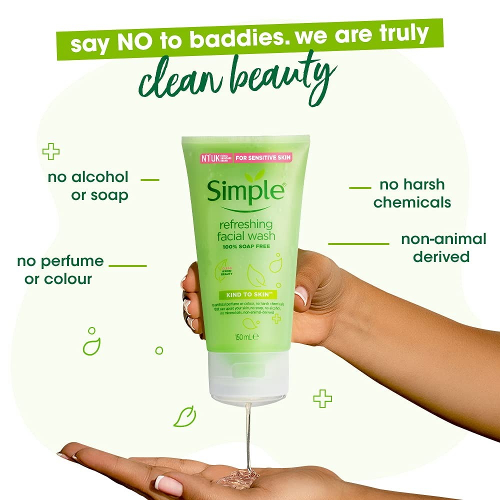Simple – Refreshing Facial Wash (Vitamin B5 + E)_img_1