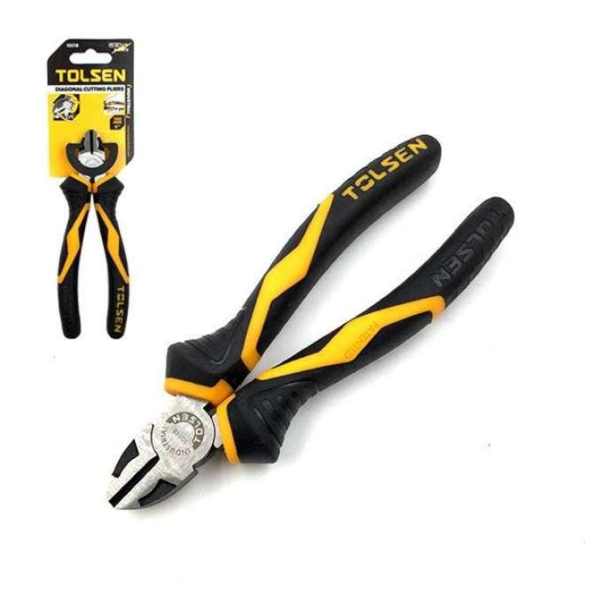 TOLSEN 10018 Diagonal Cutting Pliers, 6" (160mm), Industrial GRIPro Series, Model: 10018_img_9