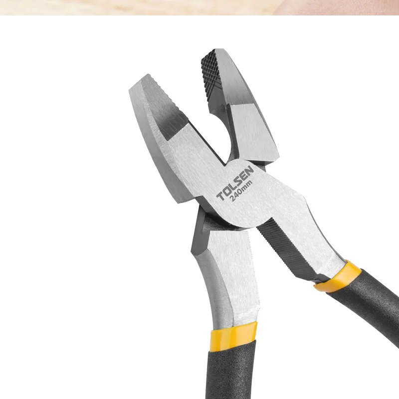 TOLSEN 10304 High Leverage Combination Pliers, 9.5" ( 240mm ), Model 10304_img_4