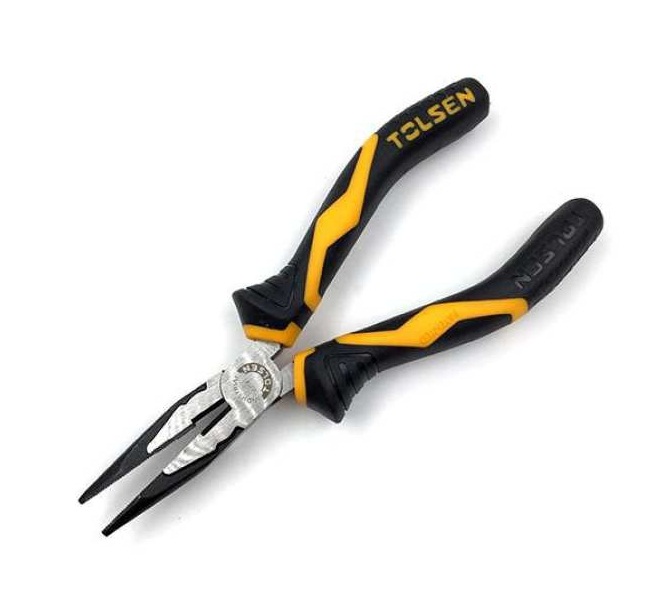 TOLSEN Long Nose Pliers ( 6" | 8" ) CrV Industrial Series Model: 10021 | 10022_img_6