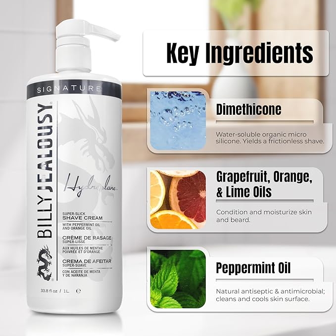 BILLY JEALOUSY – Hydroplane Super Slick Shave Cream
