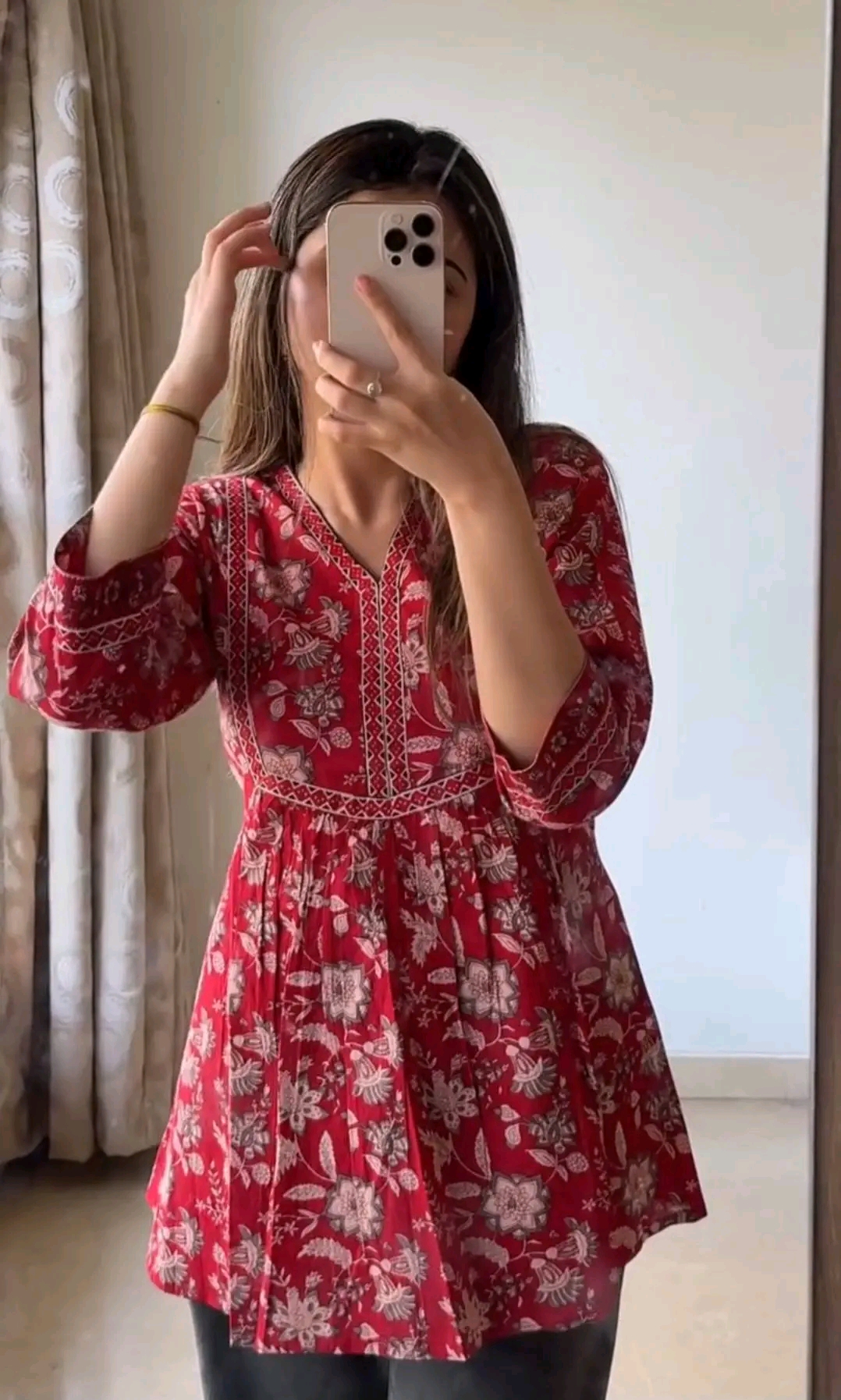 Myntra Short Tops Marron