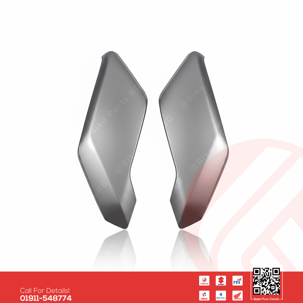 Air Scoop (Silver Color) for Yamaha FZS V3, FZS V3 (Deluxe), FZS V4 bike._img_0