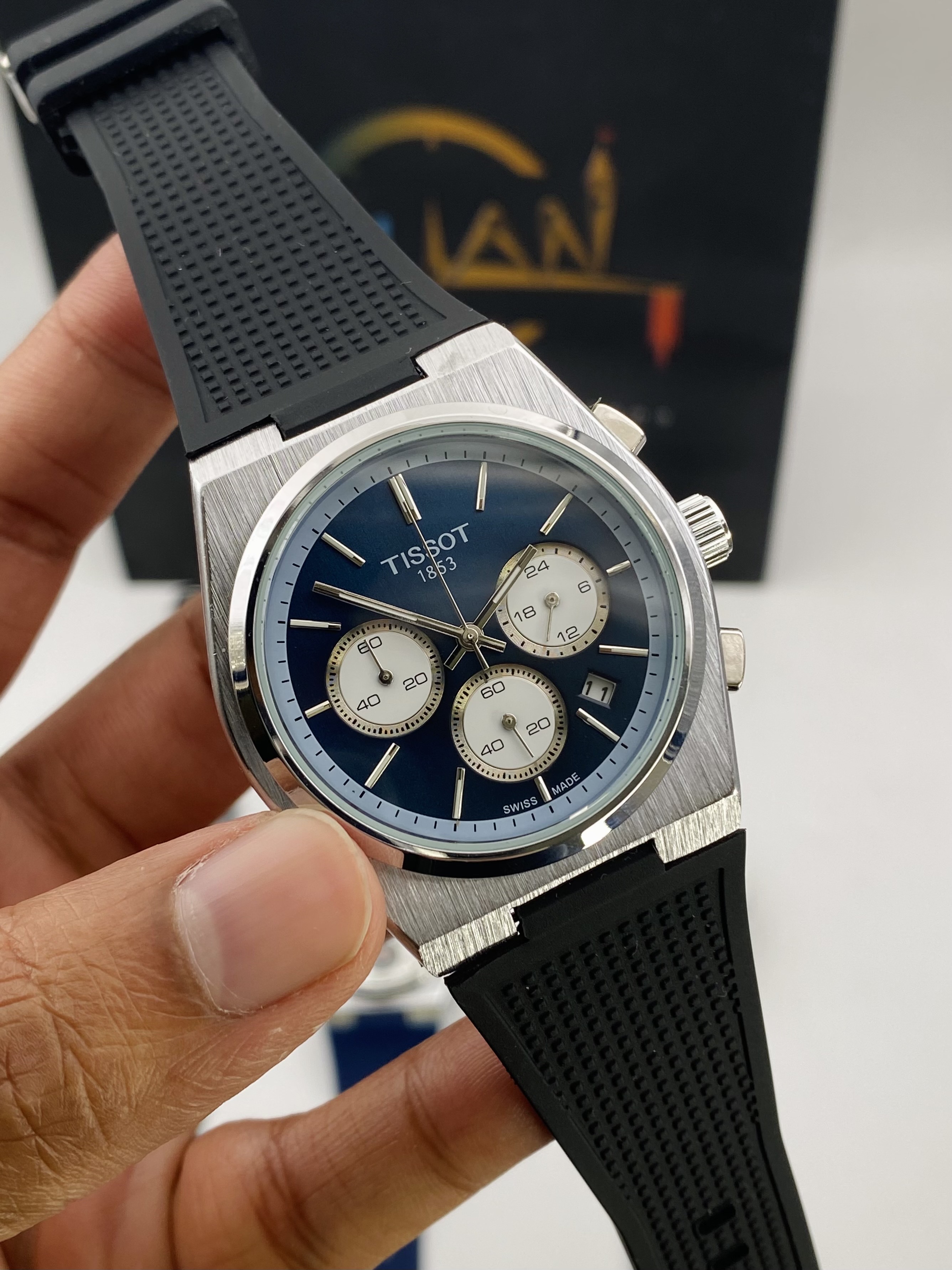 Tissot PRX Chronograph Rubber Strap 40mm._img_2