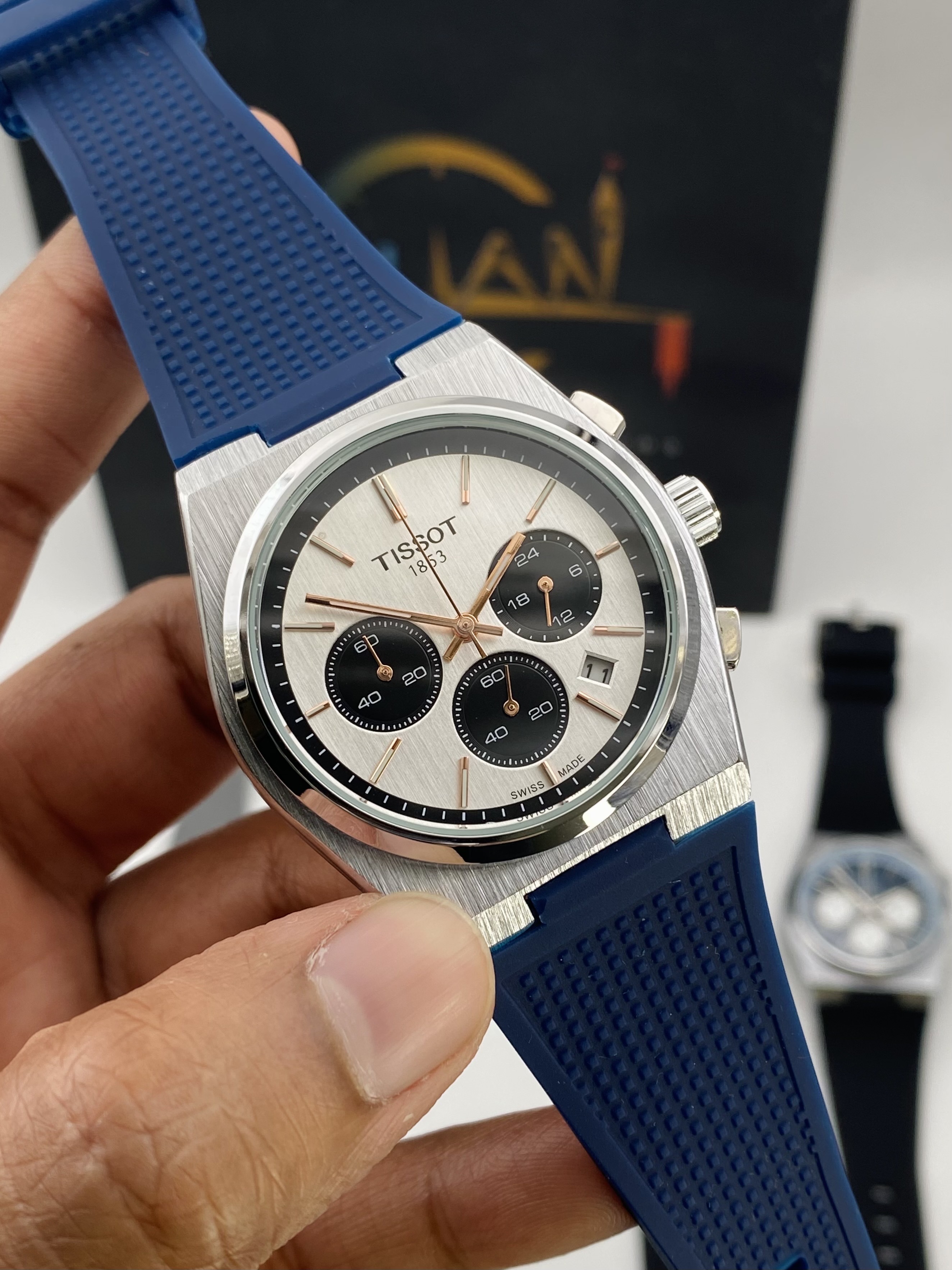 Tissot PRX Chronograph Rubber Strap 40mm._img_4