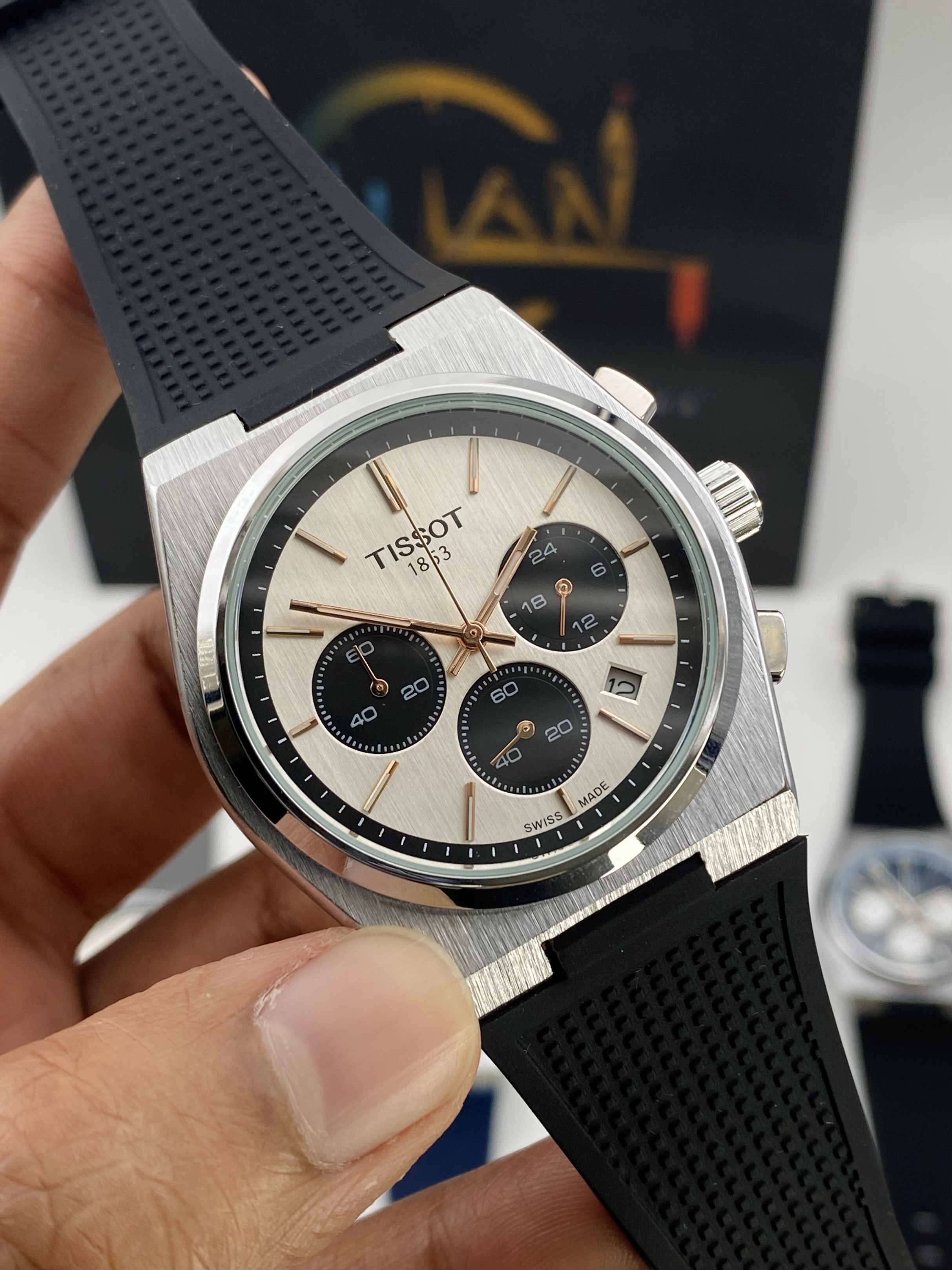 Tissot PRX Chronograph Rubber Strap 40mm._img_3