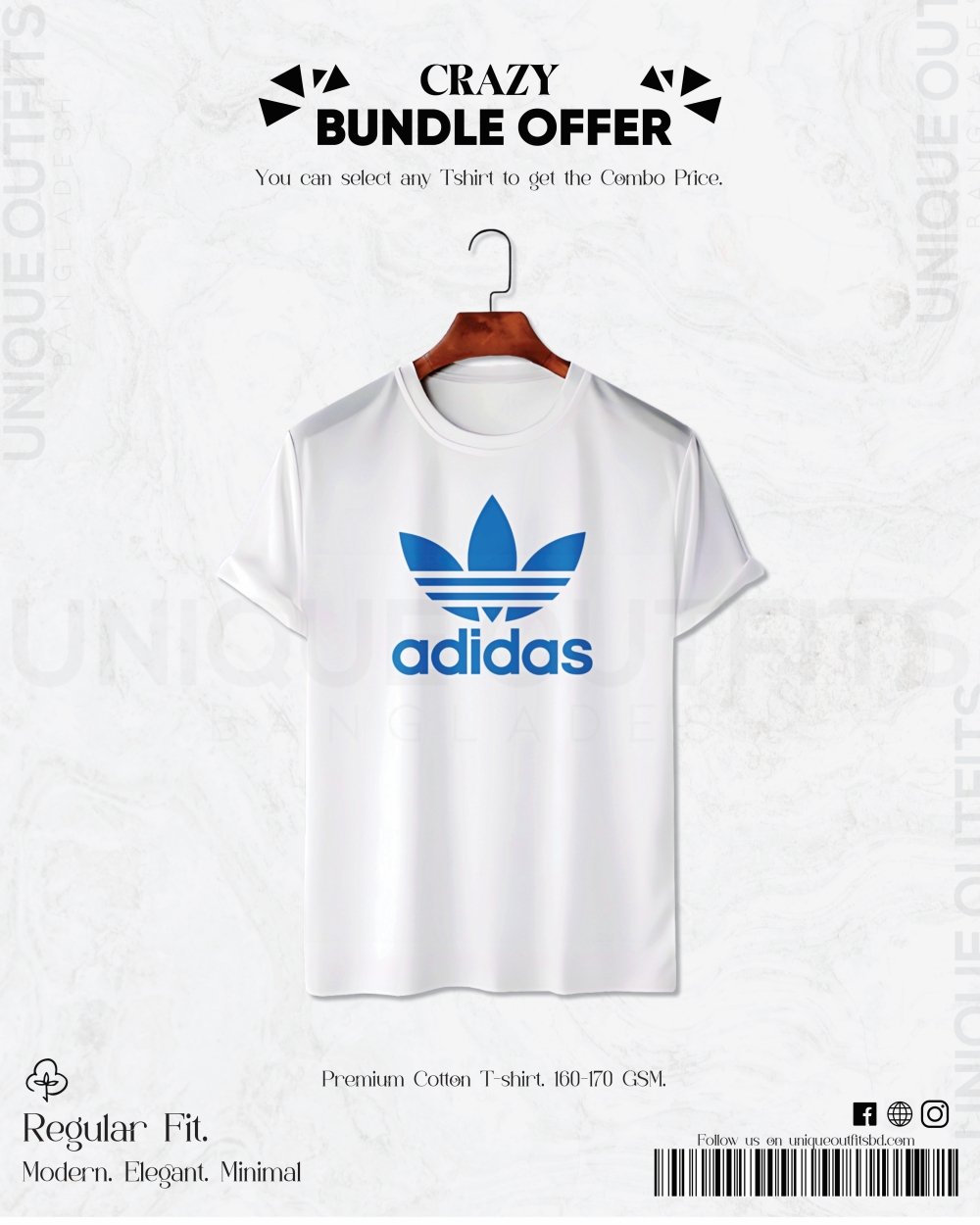 BT120 Premium Brand T-shirt