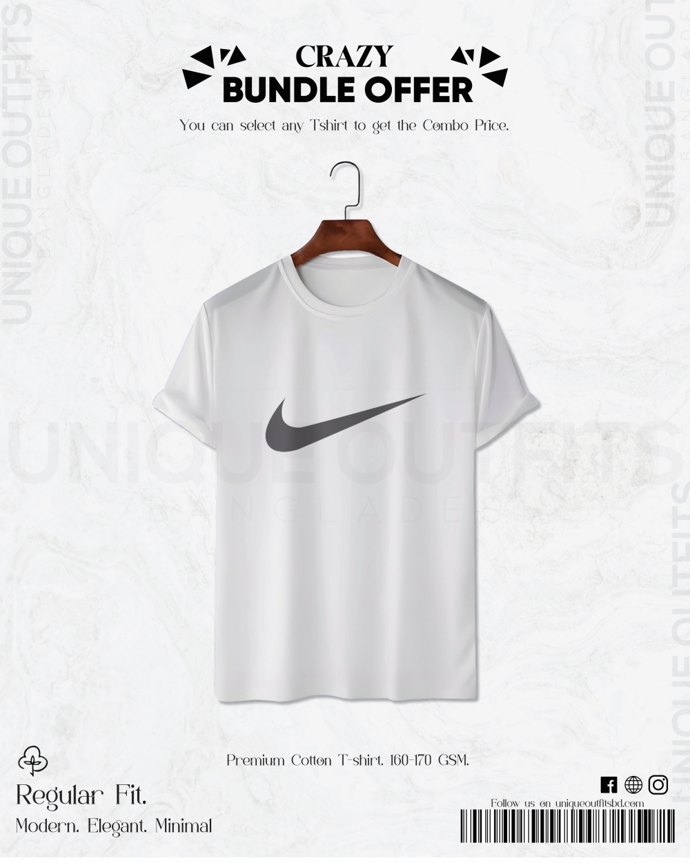 BT124 Premium Brand T-shirt