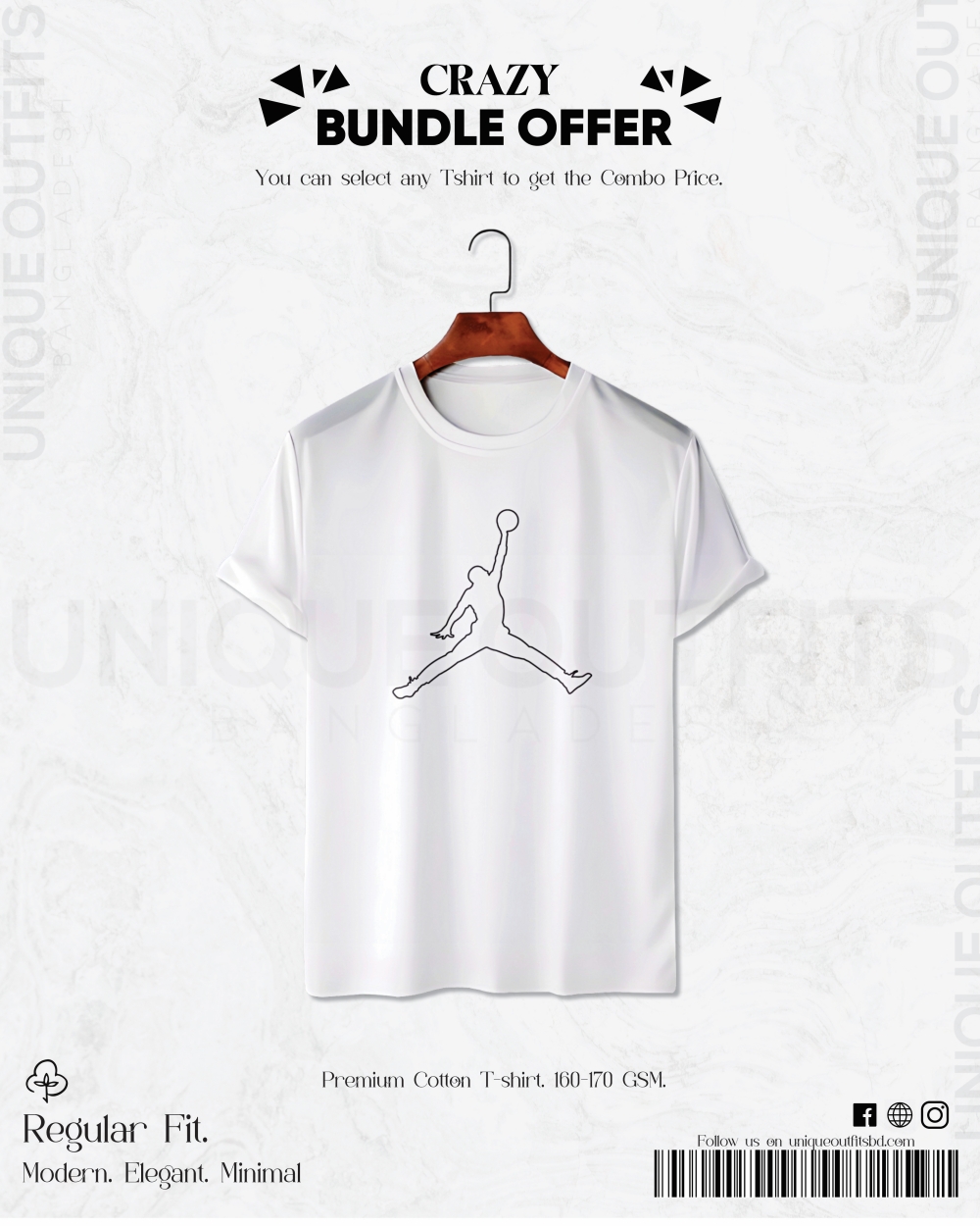 BT128 Premium Brand T-shirt