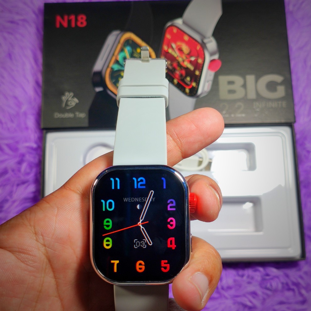 N 18  Latest  Smartwatch – Premium 2.2 inch Infinite  Colourful Bride Display 🔥_img_4
