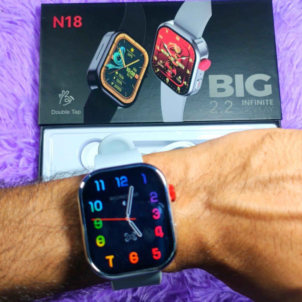 N 18  Latest  Smartwatch – Premium 2.2 inch Infinite  Colourful Bride Display 🔥_img_5