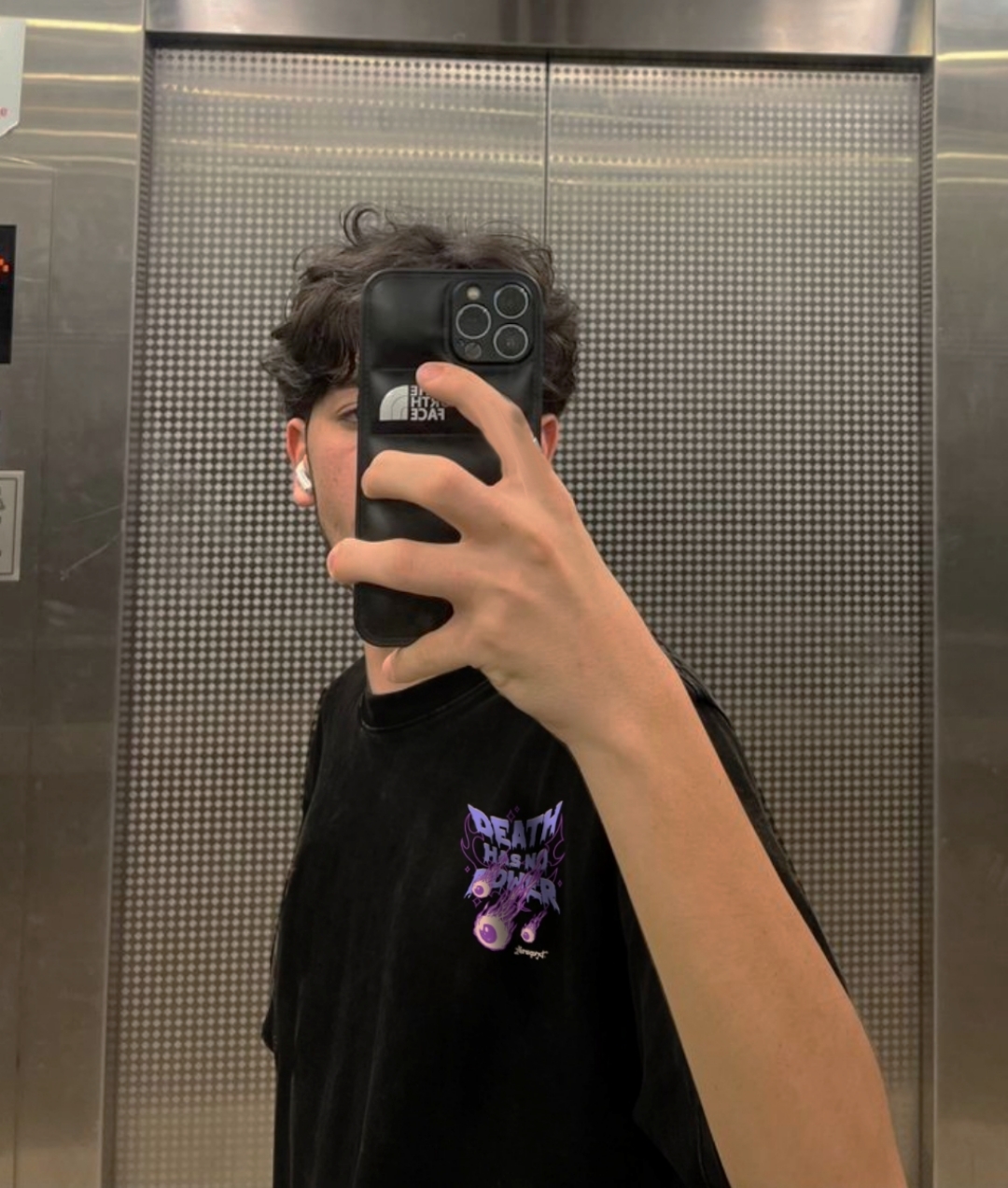 Tendress black oversized t-shirt