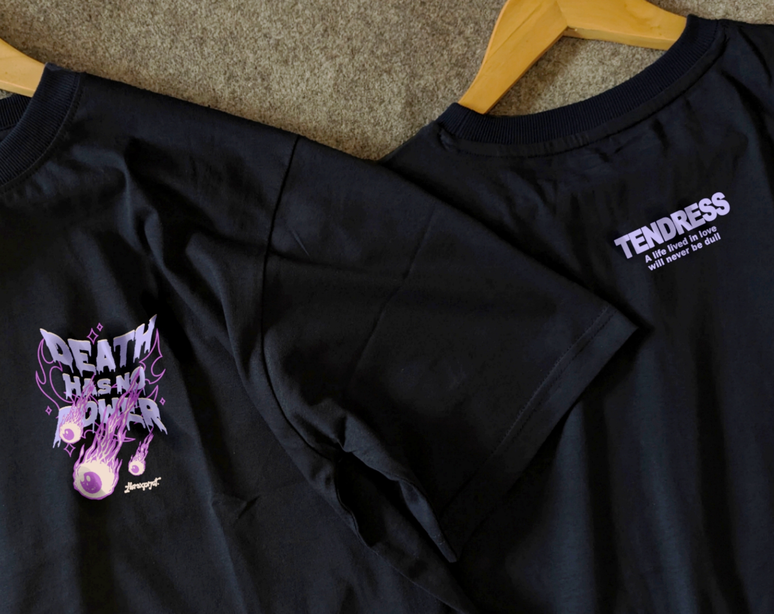 Tendress black oversized t-shirt_img_3