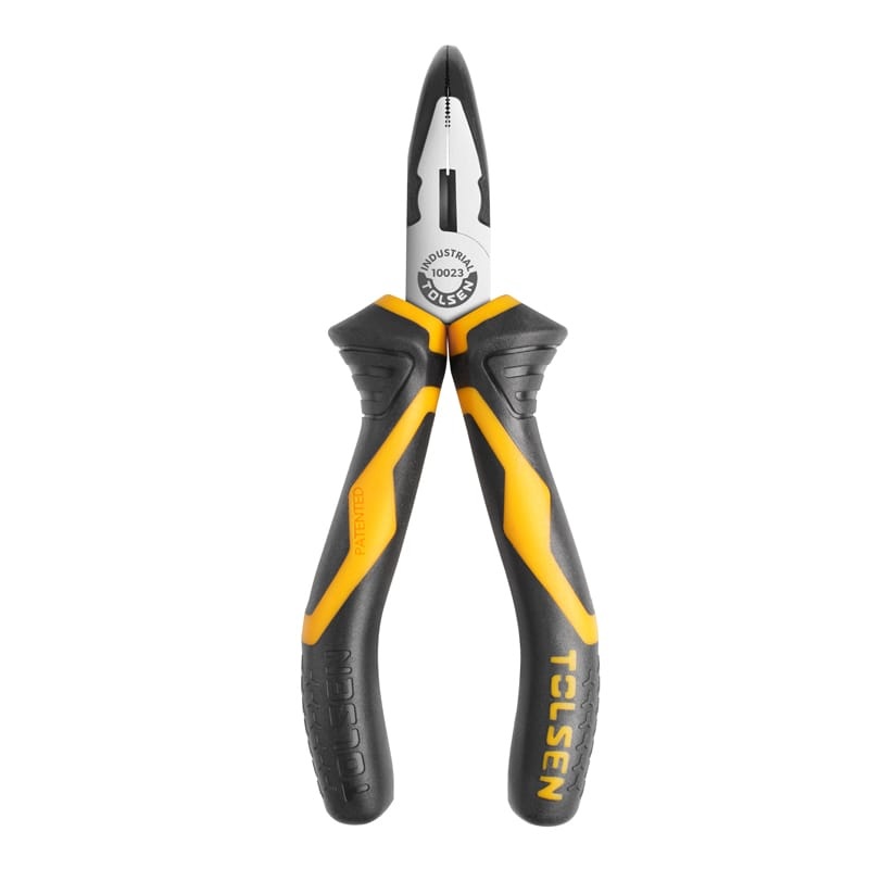 TOLSEN 6" Bent Nose Pliers (160mm) Industrial GRIPro Series Model: 10023_img_1
